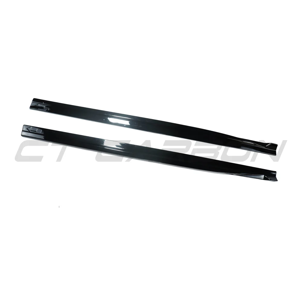 MERCEDES A-CLASS W177 & V177 2018+ GLOSS BLACK SIDE SKIRTS - Image 6