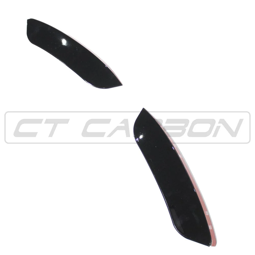 MERCEDES A-CLASS V177 & W177 2018-2022 GLOSS BLACK SPLITTER & CANARDS - Image 10