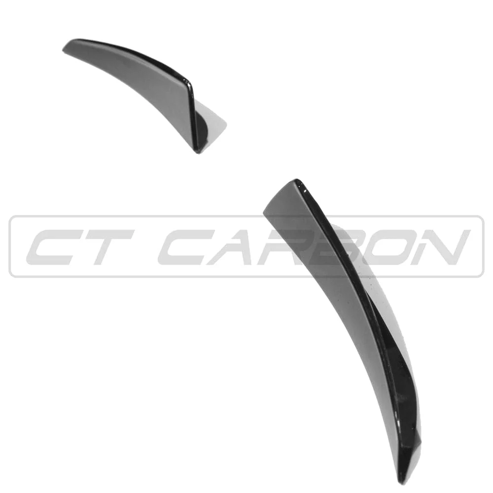 MERCEDES A-CLASS V177 & W177 2018-2022 GLOSS BLACK SPLITTER & CANARDS - Image 11