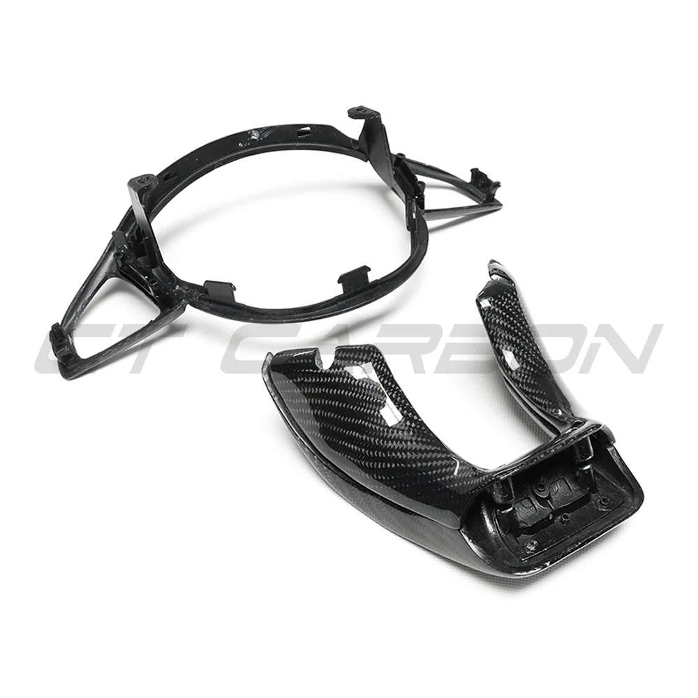 MERCEDES AMG CARBON FIBRE STEERING WHEEL TRIM - Image 5