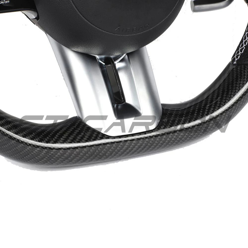 MERCEDES BENZ 2022+ AMG CARBON FIBRE / ALCANTARA CUSTOM STEERING WHEEL - Image 3