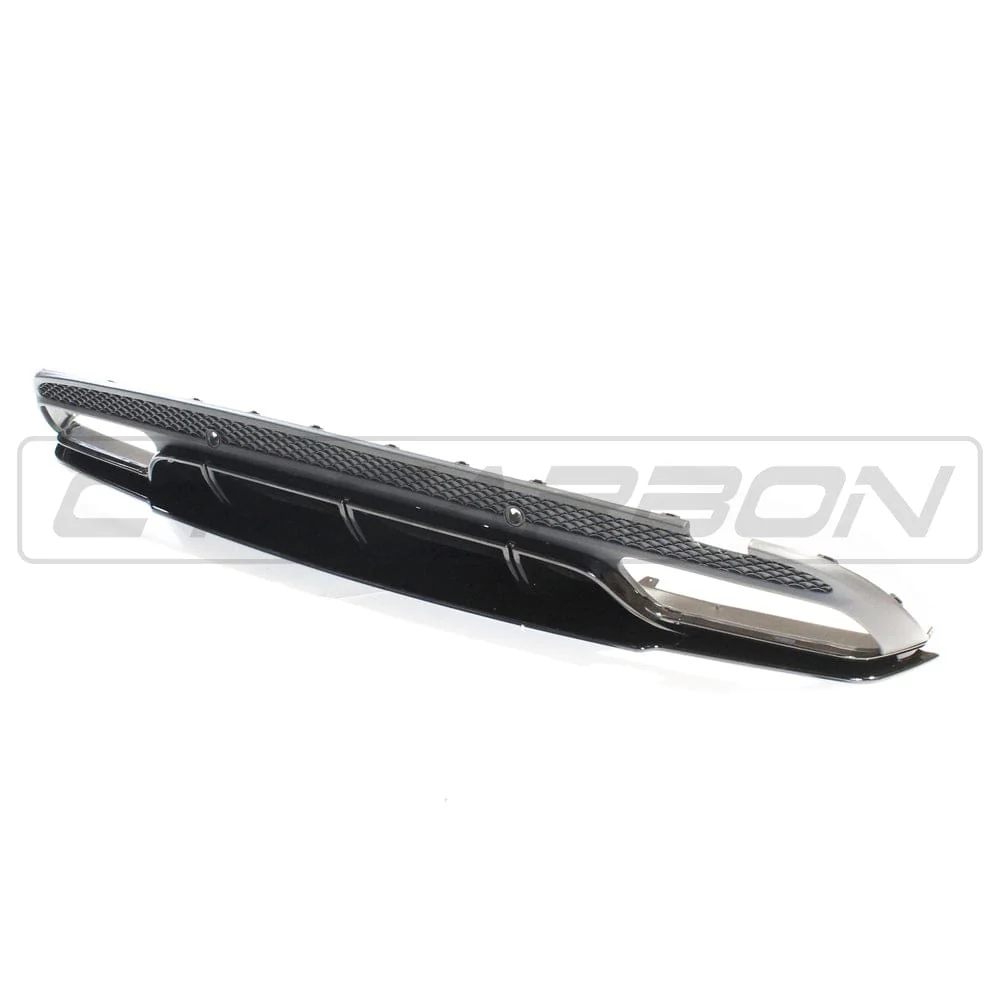 MERCEDES C-CLASS SALOON/ESTATE W205 GLOSS BLACK DIFFUSER & BLACK TIPS - Image 10