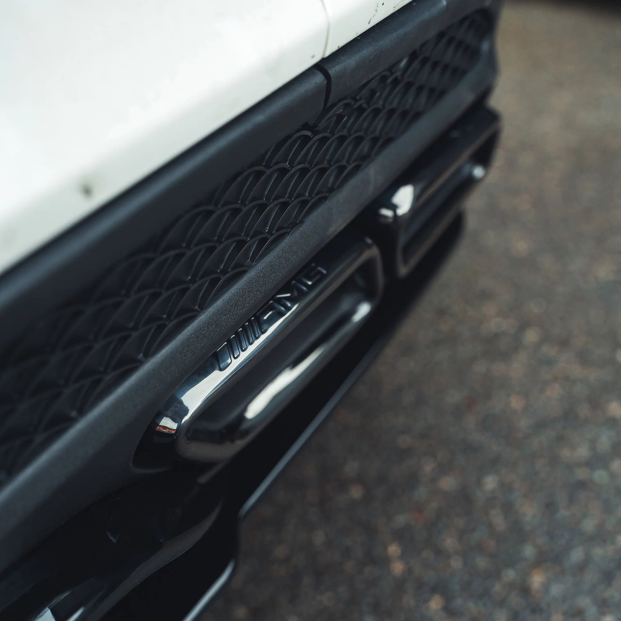MERCEDES C-CLASS SALOON/ESTATE W205 GLOSS BLACK DIFFUSER & BLACK TIPS - Image 8
