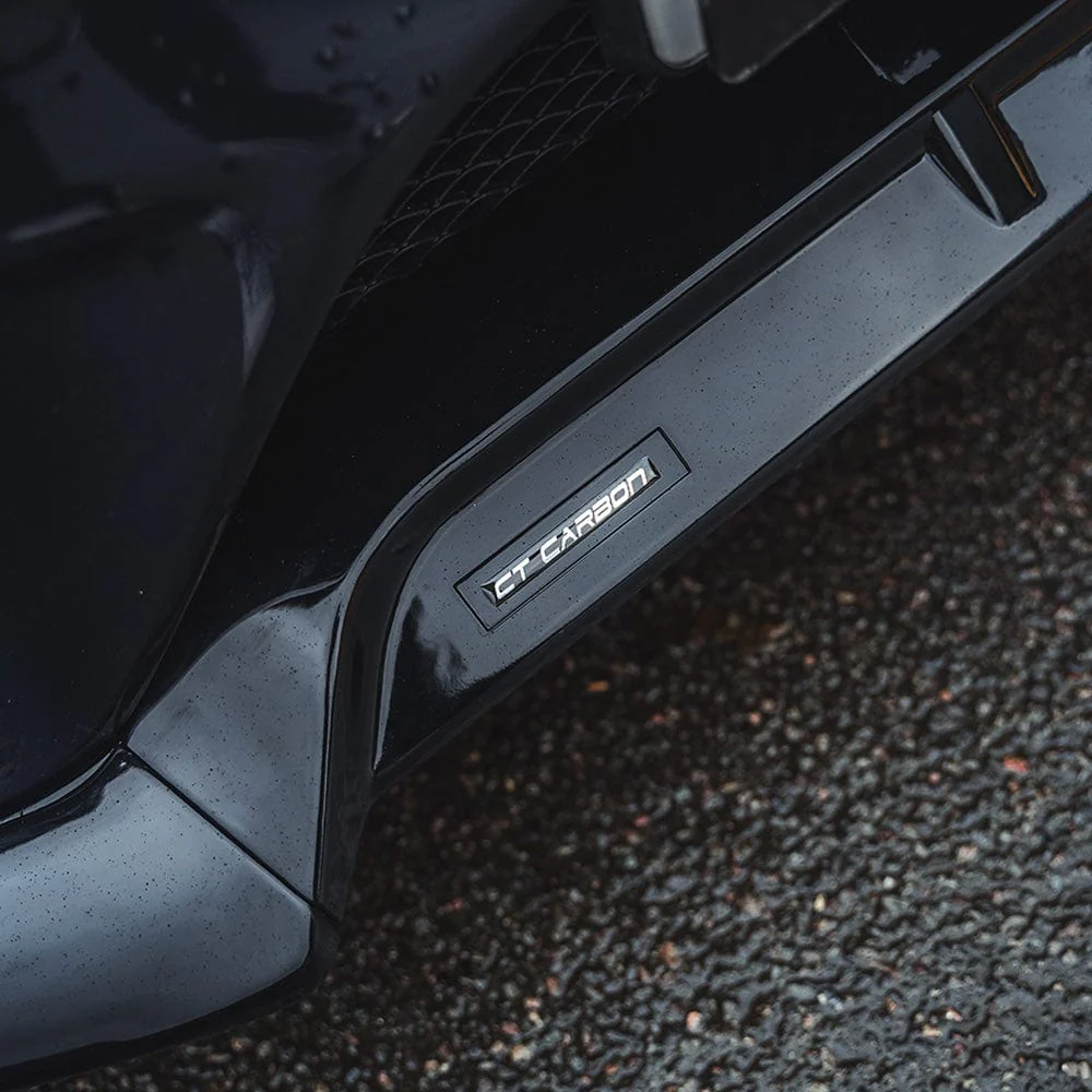 MERCEDES C43 & C CLASS W205 2014-2018 PRE-FACELIFT GLOSS BLACK SPLITTER - Image 3