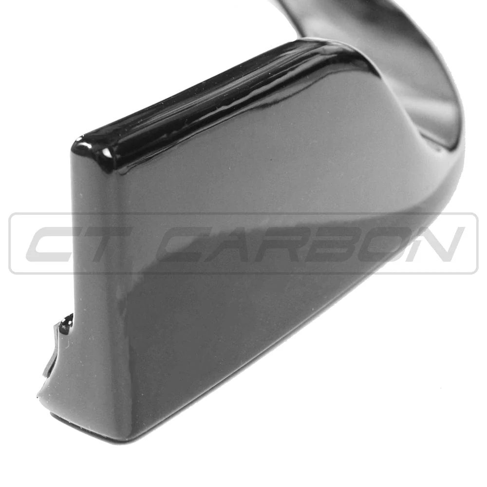 MERCEDES C-CLASS W205 2019+ GLOSS BLACK SPLITTER - Image 2