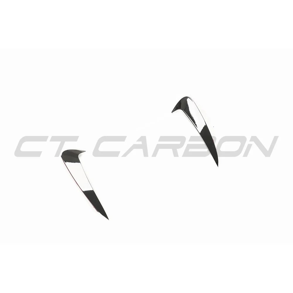 MERCEDES C-CLASS & C43 W205 COUPE GLOSS BLACK REAR BUMPER TRIM - Image 5