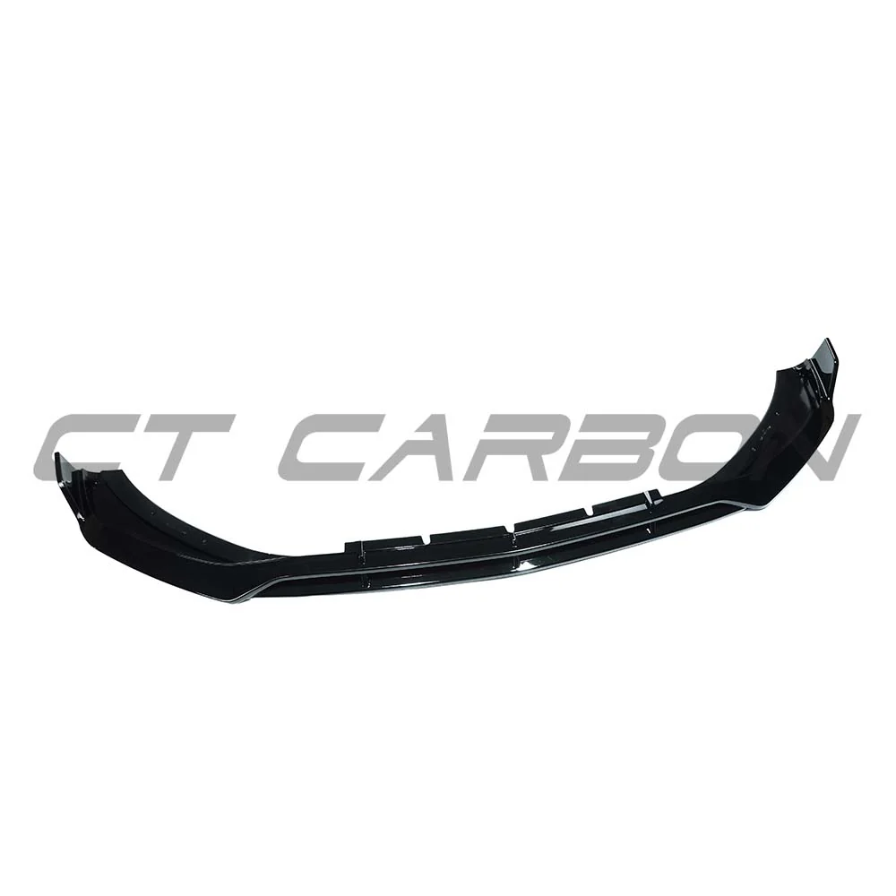 MERCEDES C-CLASS W206 2021+ GLOSS BLACK FRONT SPLITTER - Image 3