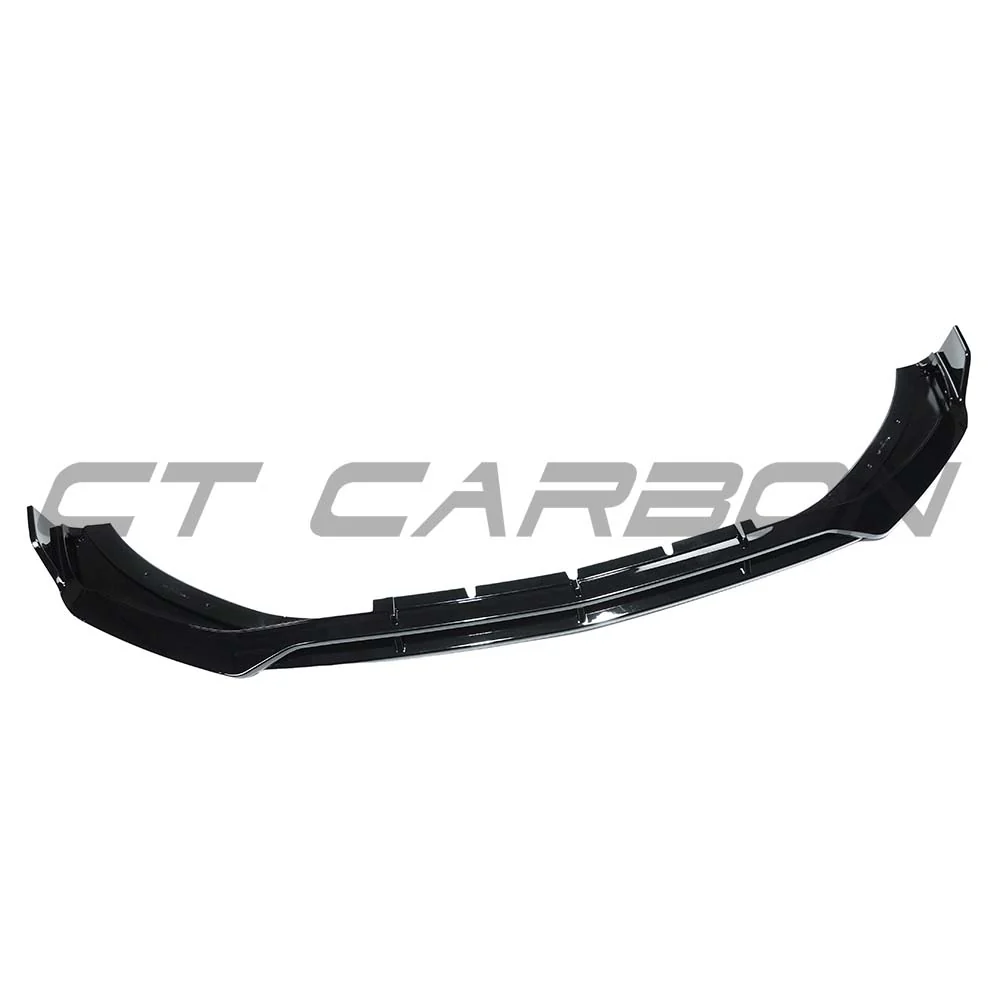 MERCEDES C-CLASS W206 2021+ GLOSS BLACK FRONT SPLITTER - Image 4