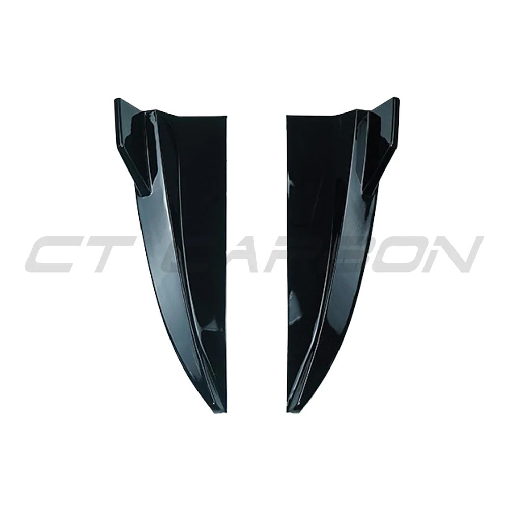 MERCEDES C43 & C CLASS W205 ESTATE 2019-2021 GLOSS BLACK REAR BUMPER CORNERS - Image 3