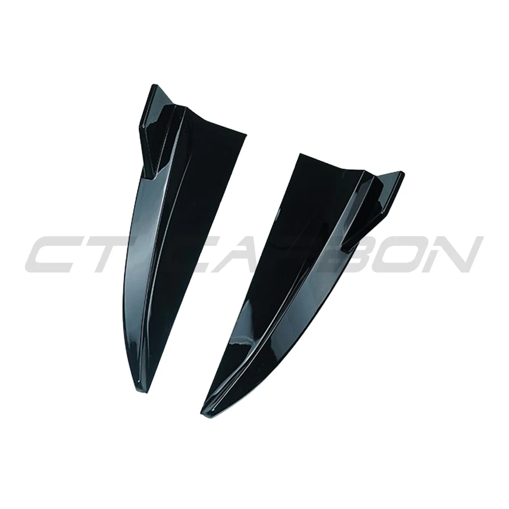 MERCEDES C43 & C CLASS W205 ESTATE 2019-2021 GLOSS BLACK REAR BUMPER CORNERS - Image 4