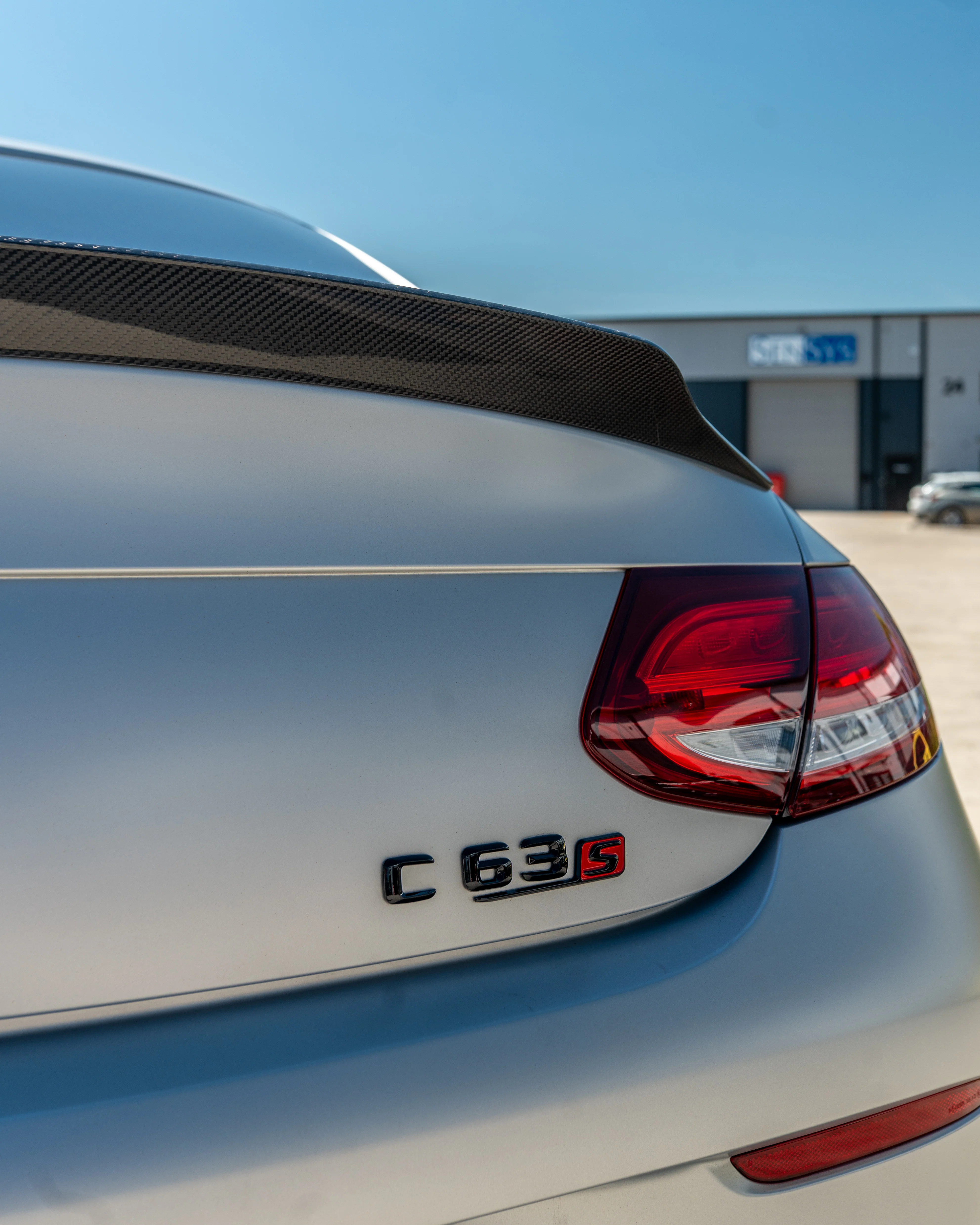 MERCEDES C63/C63S W205 COUPE CARBON SPOILER - V1 - Image 8