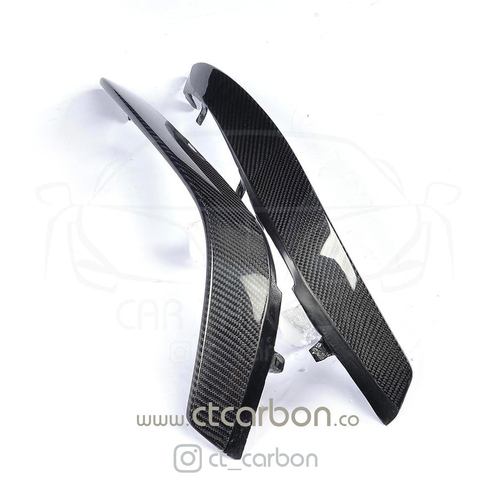 MERCEDES C63/C63S W205 COUPE & SALOON CARBON FIBRE BUMPER TRIM - Image 4