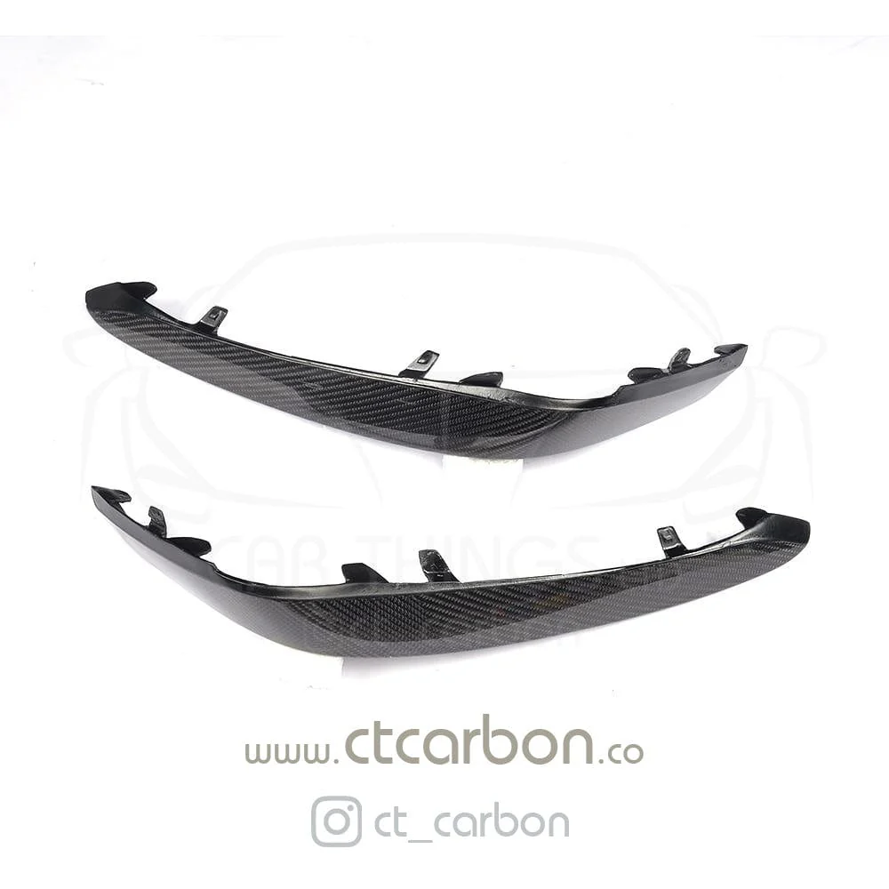 MERCEDES C63/C63S W205 COUPE & SALOON CARBON FIBRE BUMPER TRIM - Image 5