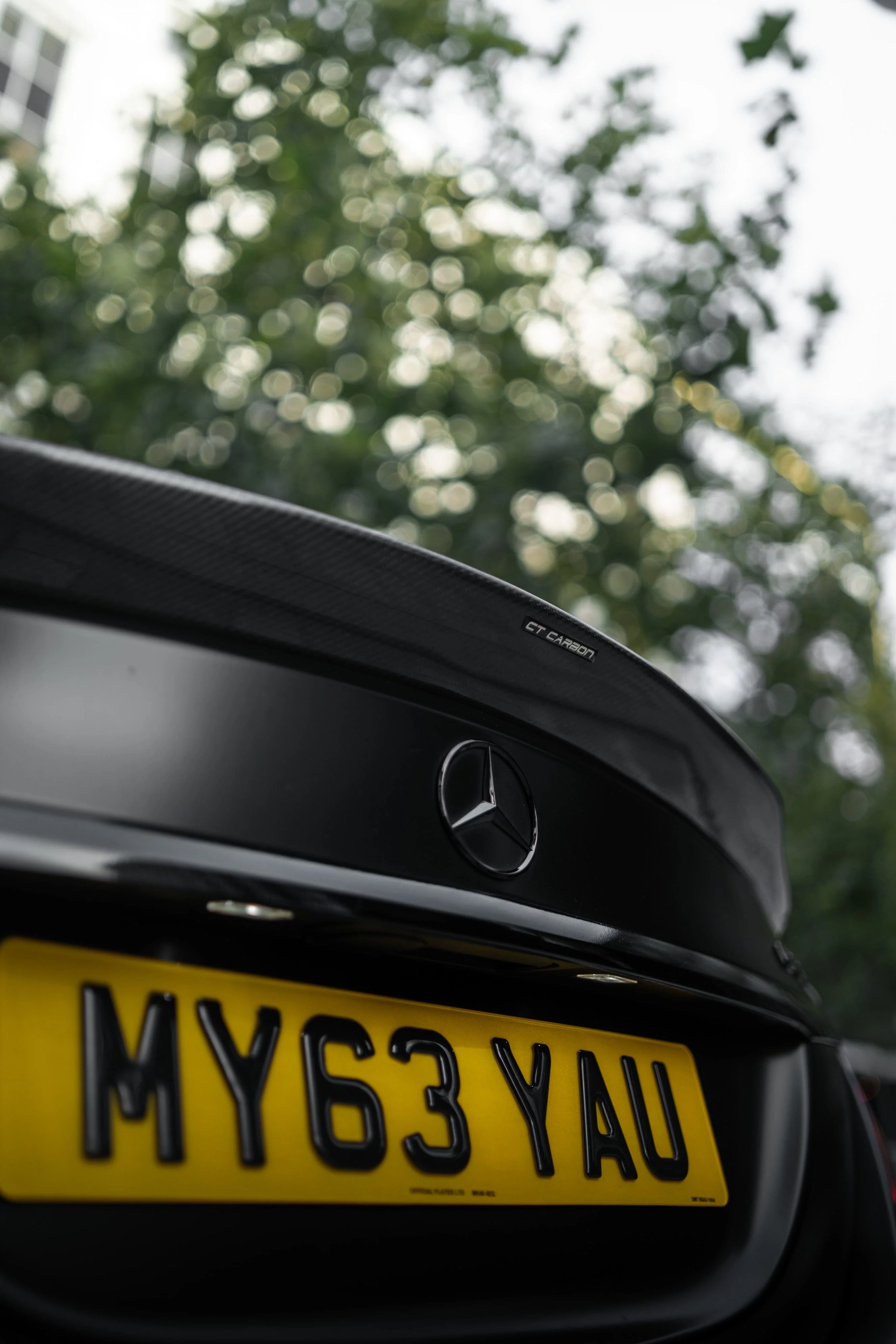 MERCEDES C63/C63S W205 SALOON CARBON SPOILER - Image 6