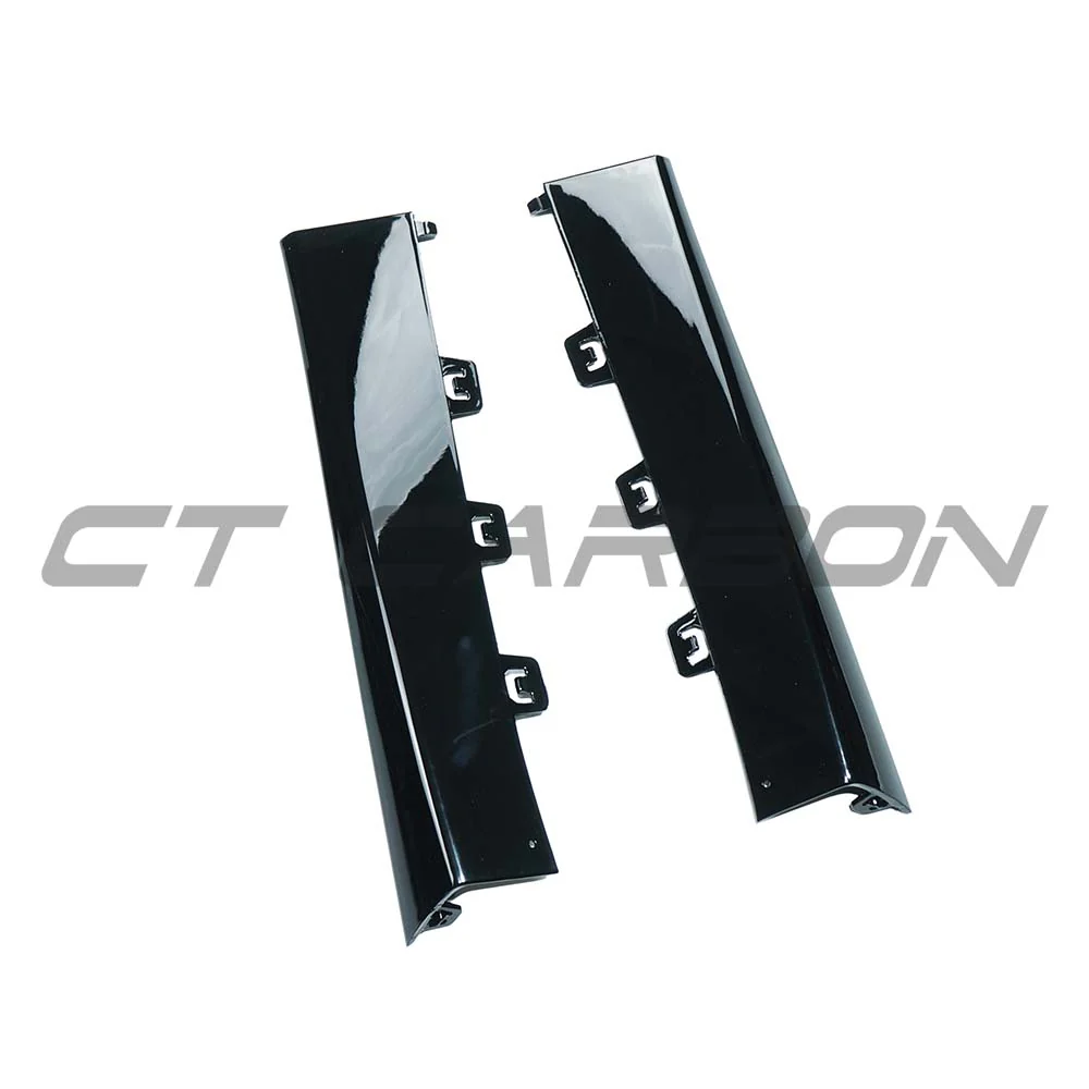 MERCEDES E-CLASS W213 2020-2023 GLOSS BLACK DIFFUSER CORNERS - Image 2