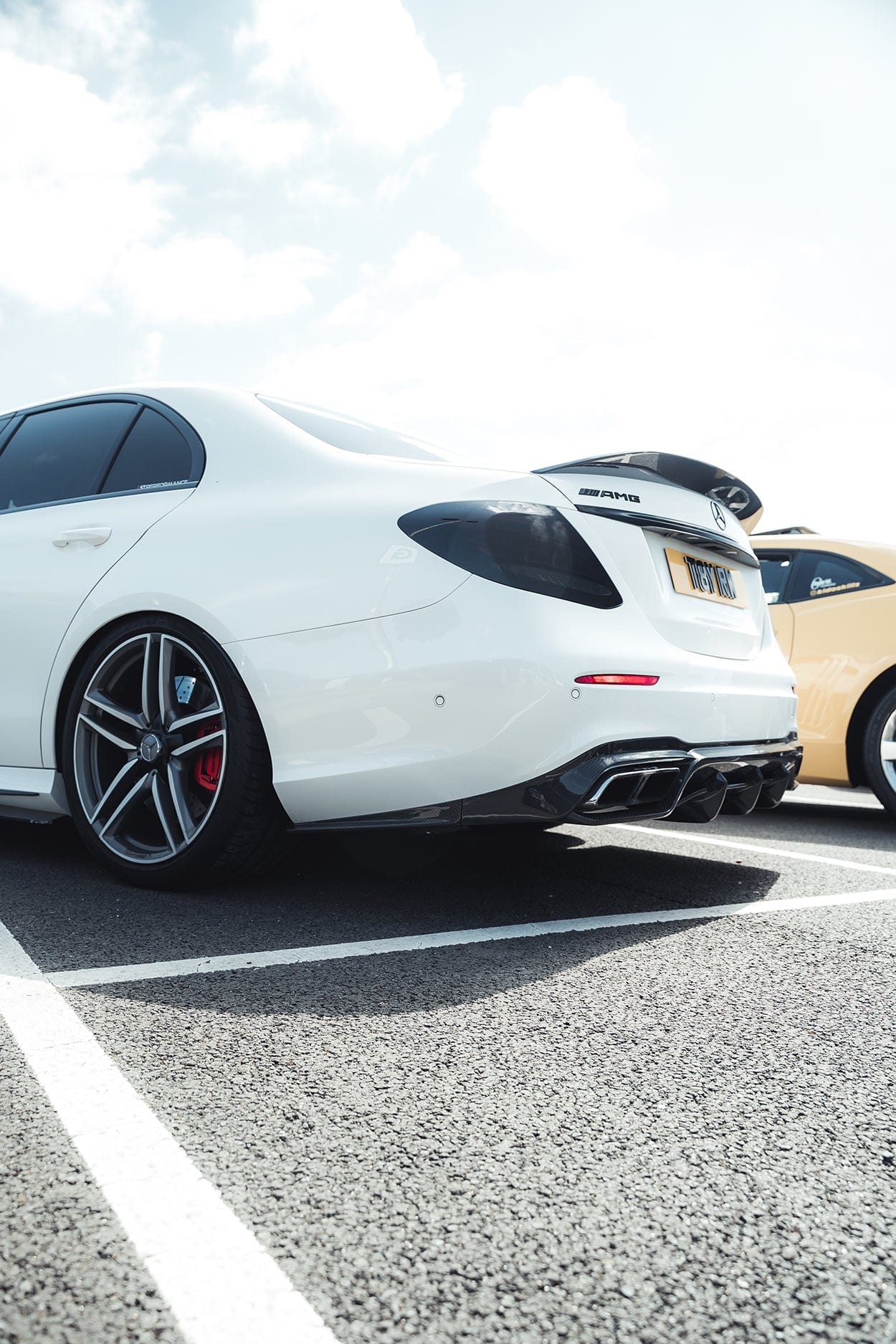 MERCEDES E63 W213 CARBON FIBRE DIFFUSER - CT DESIGN - Image 3
