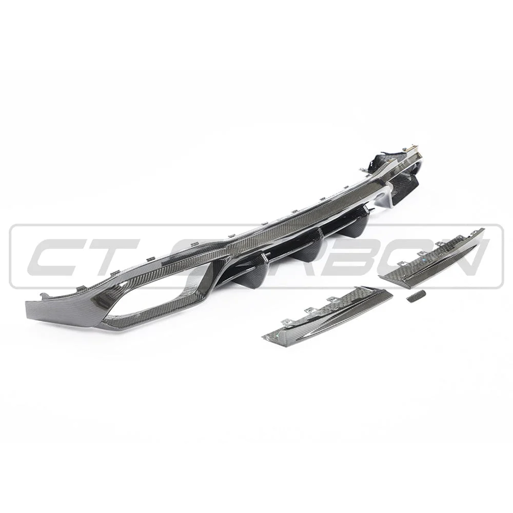 MERCEDES E63 W213 CARBON FIBRE DIFFUSER - CT DESIGN - Image 8
