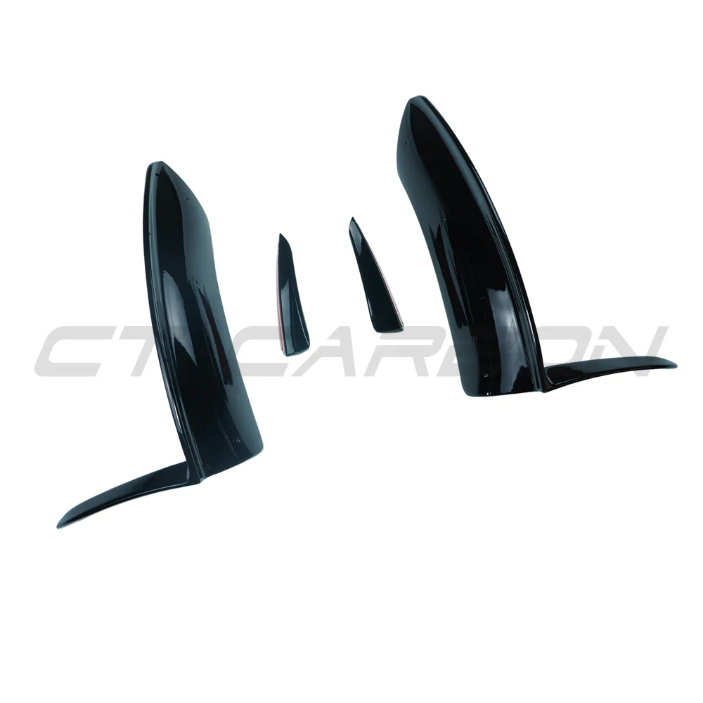 MERCEDES V177 & W177 2023-CURRENT A CLASS GLOSS BLACK CORNER SPLITTER AND CANARDS - Image 4