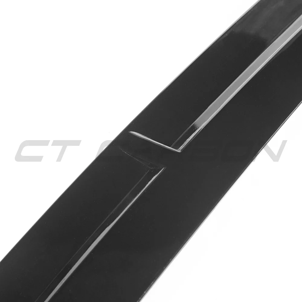 MERCEDES W118 CLA GLOSS BLACK SPLITTER - B STYLE - Image 4