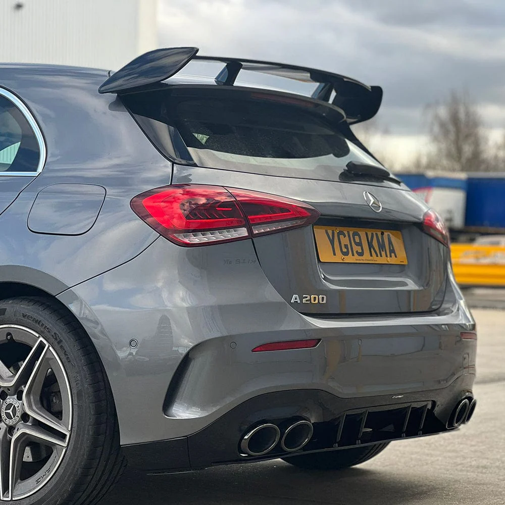MERCEDES W177 2018-2022 A-CLASS GLOSS BLACK KIT - BLAK BY CT - Image 2