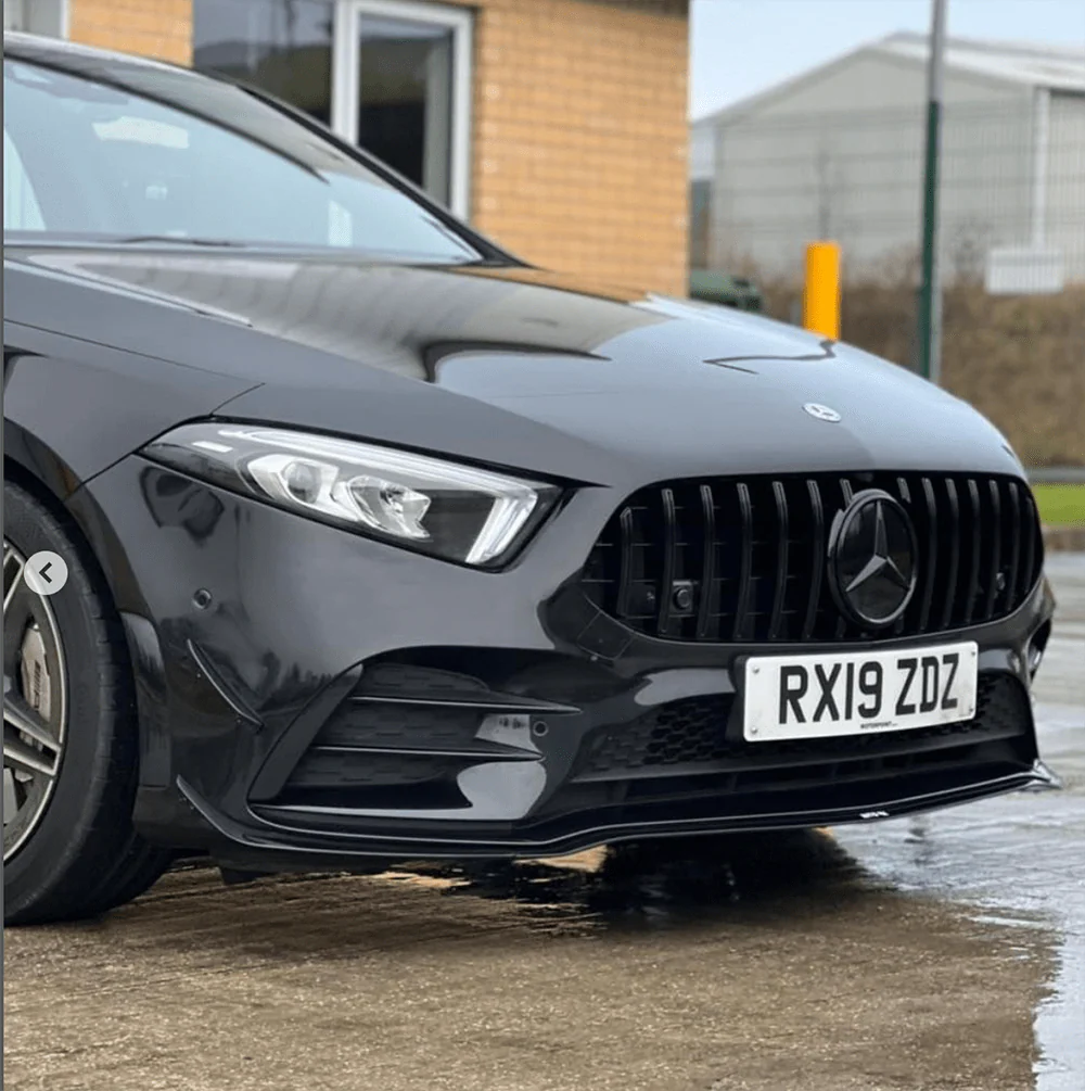 MERCEDES W177 2018-2022 A-CLASS GLOSS BLACK KIT - BLAK BY CT - Image 3