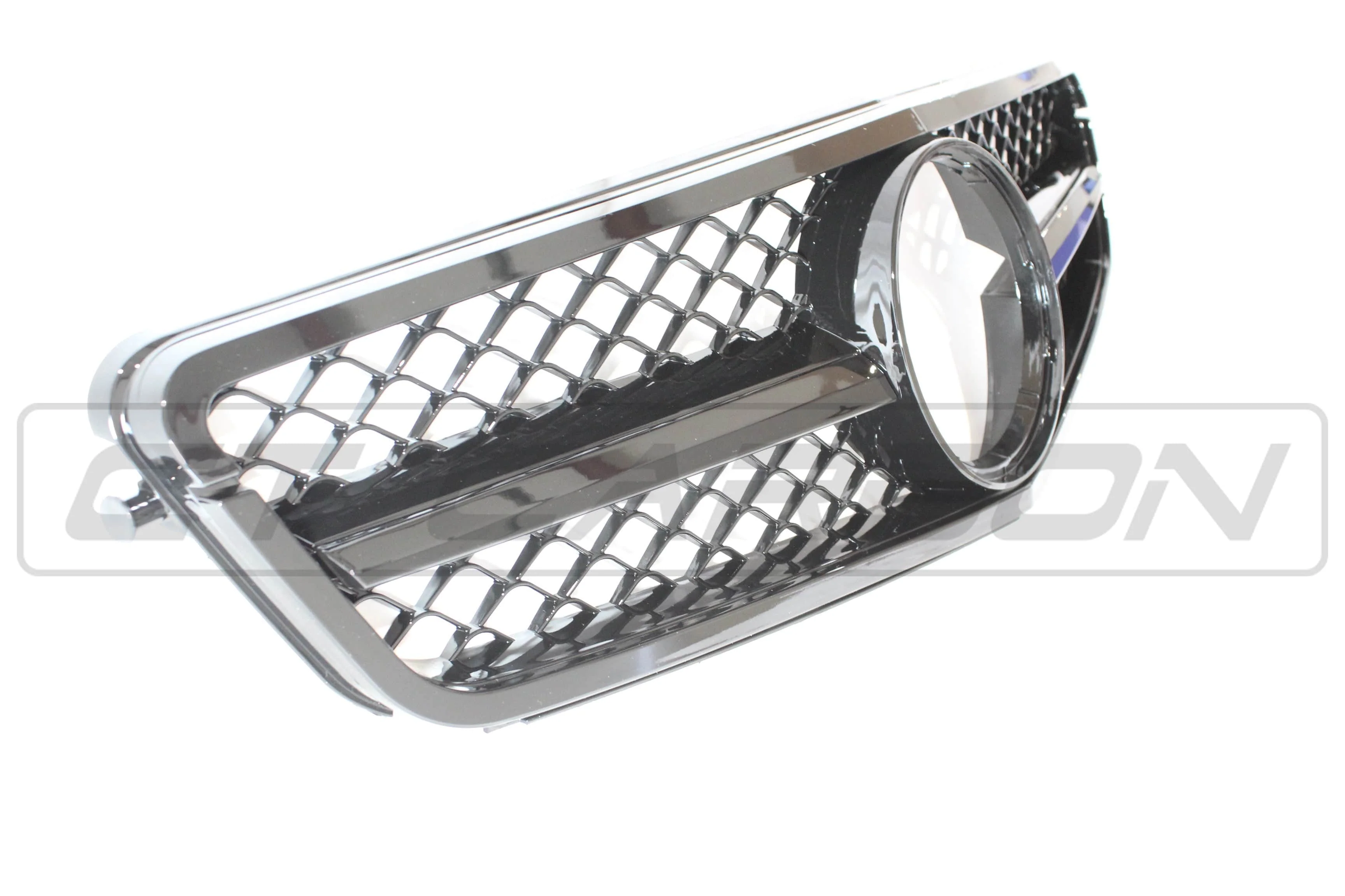 MERCEDES W204 C CLASS BLACK GRILLE - Image 6