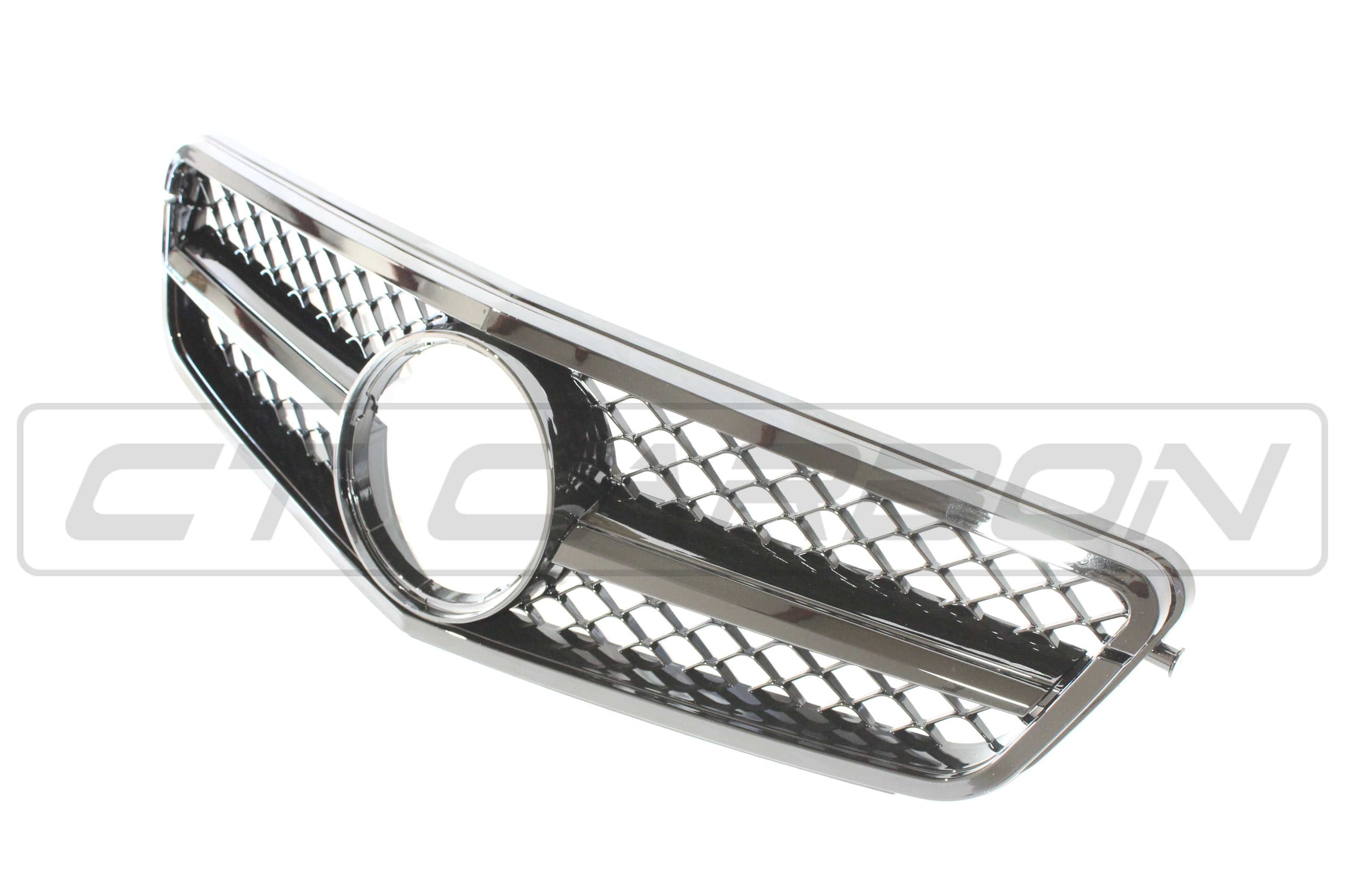 MERCEDES W204 C CLASS BLACK GRILLE - Image 7