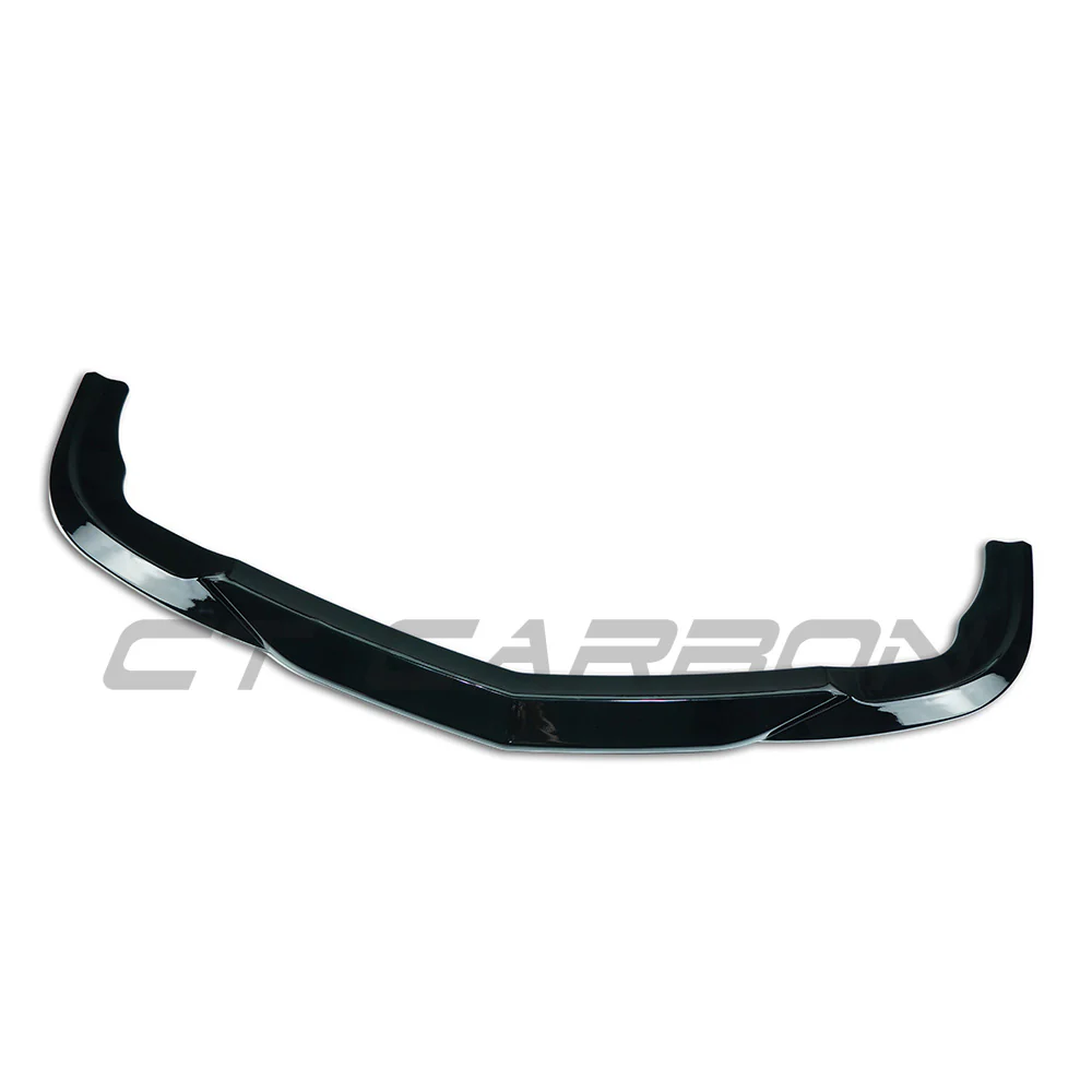 MERCEDES W204 C63 2008-2011 GLOSS BLACK FRONT SPLITTER V1 - Image 2