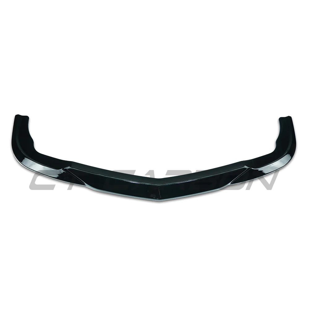 MERCEDES W204 C63 2008-2011 GLOSS BLACK FRONT SPLITTER V1 - Image 3