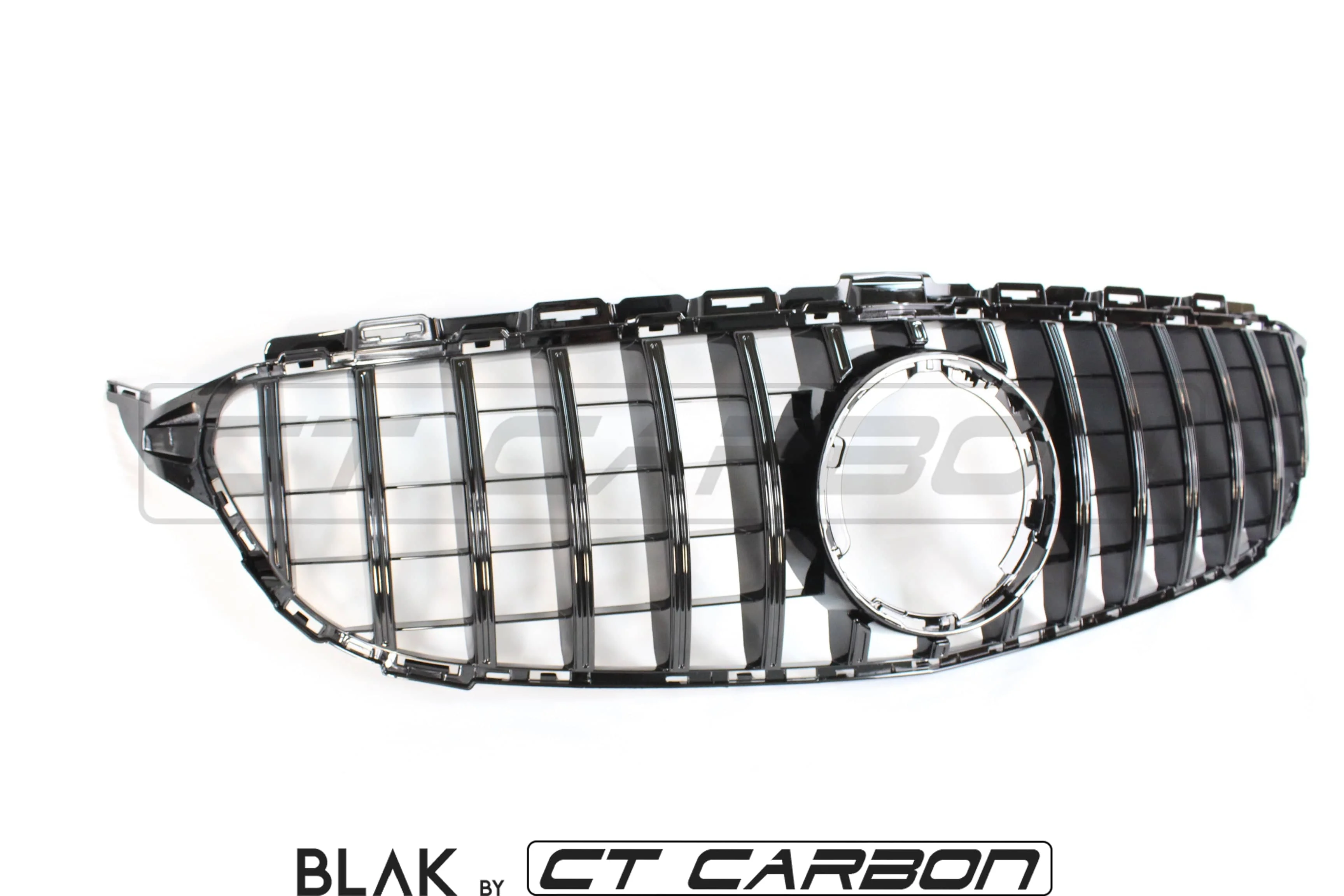 MERCEDES W205 C63 AMG 2014-2018 AMG GT BLACK GRILLE (WITHOUT CAMERA) - Image 5