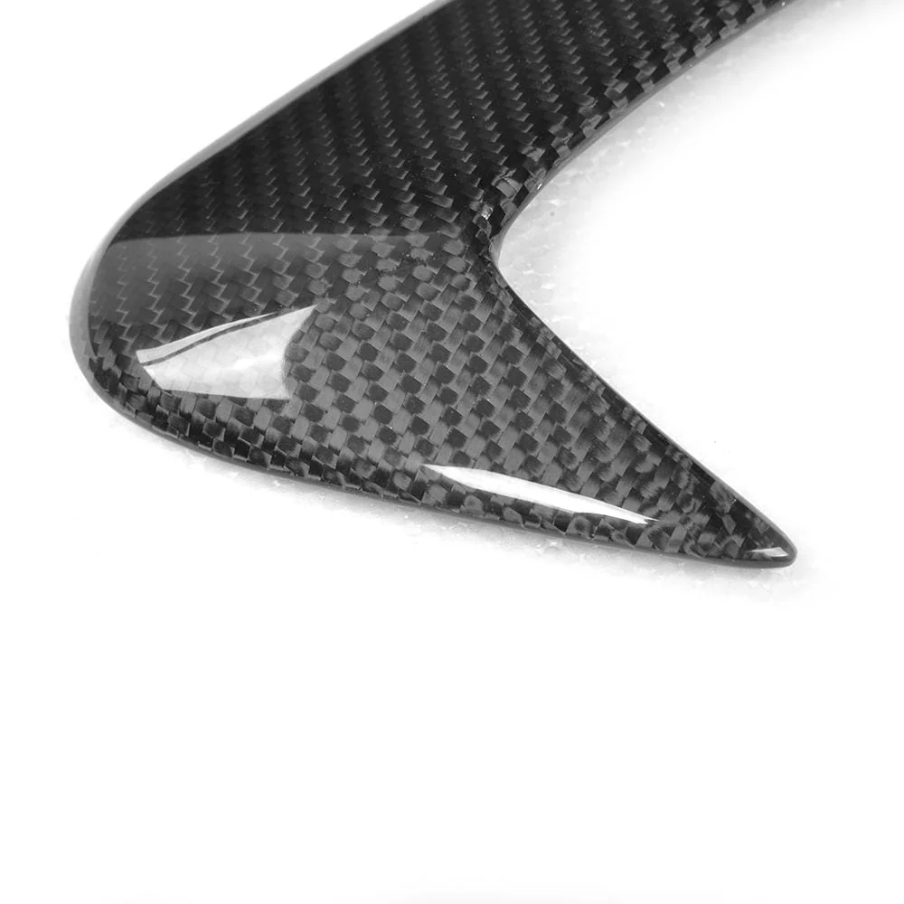 MERCEDES W205 C63 & C43 SALOON REAR BUMPER CARBON FIBRE CANARDS - Image 3