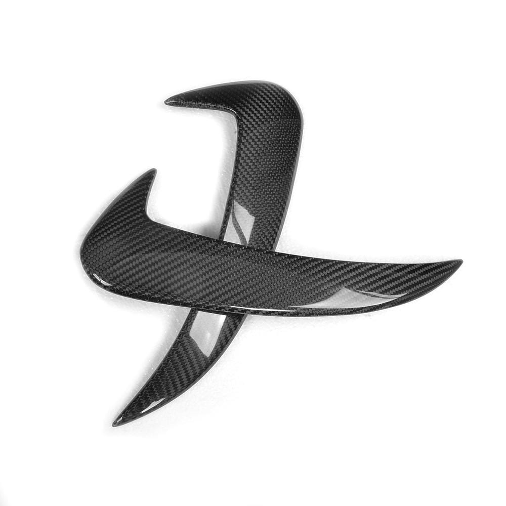 MERCEDES W205 C63 & C43 SALOON REAR BUMPER CARBON FIBRE CANARDS - Image 7