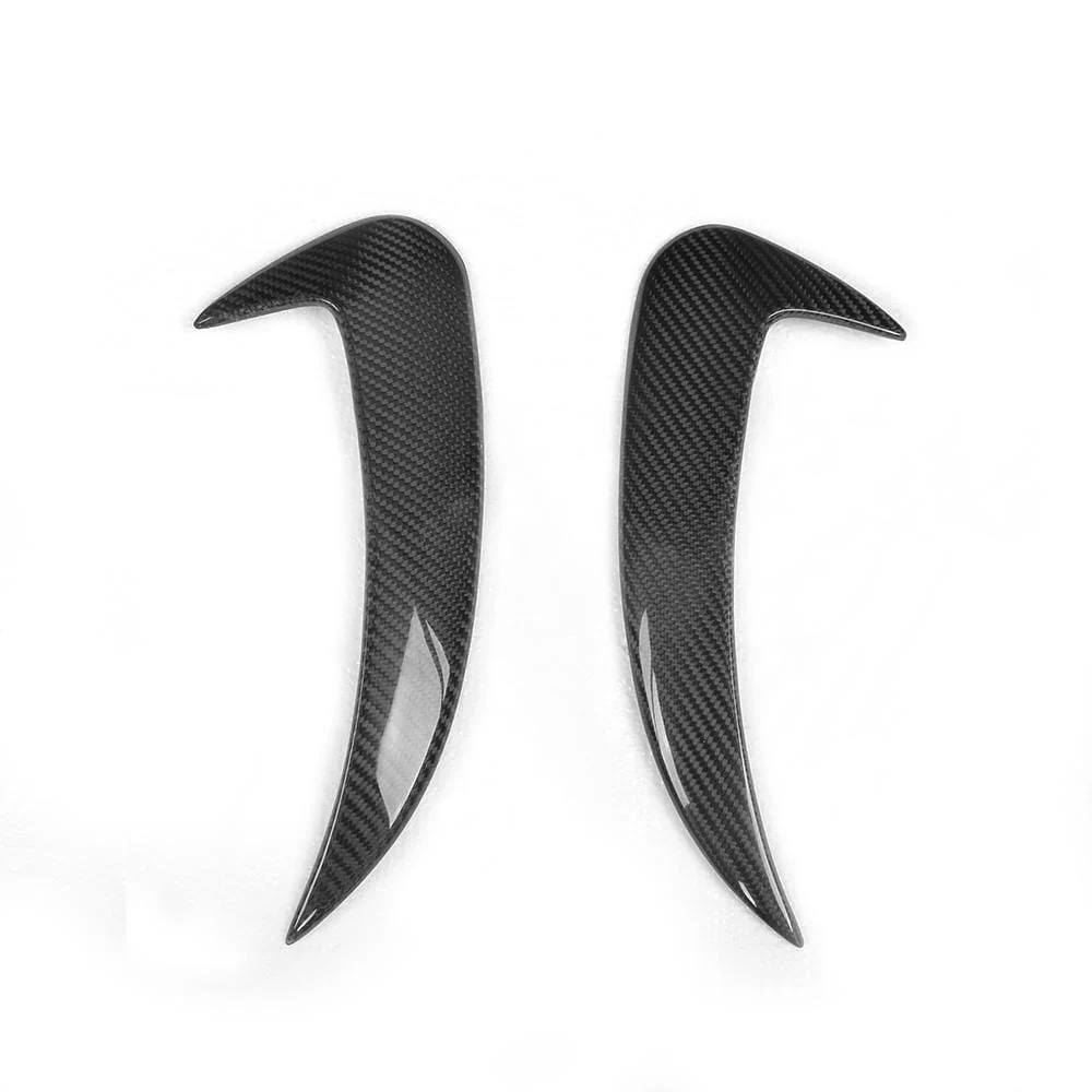 MERCEDES W205 C63 & C43 SALOON REAR BUMPER CARBON FIBRE CANARDS - Image 9
