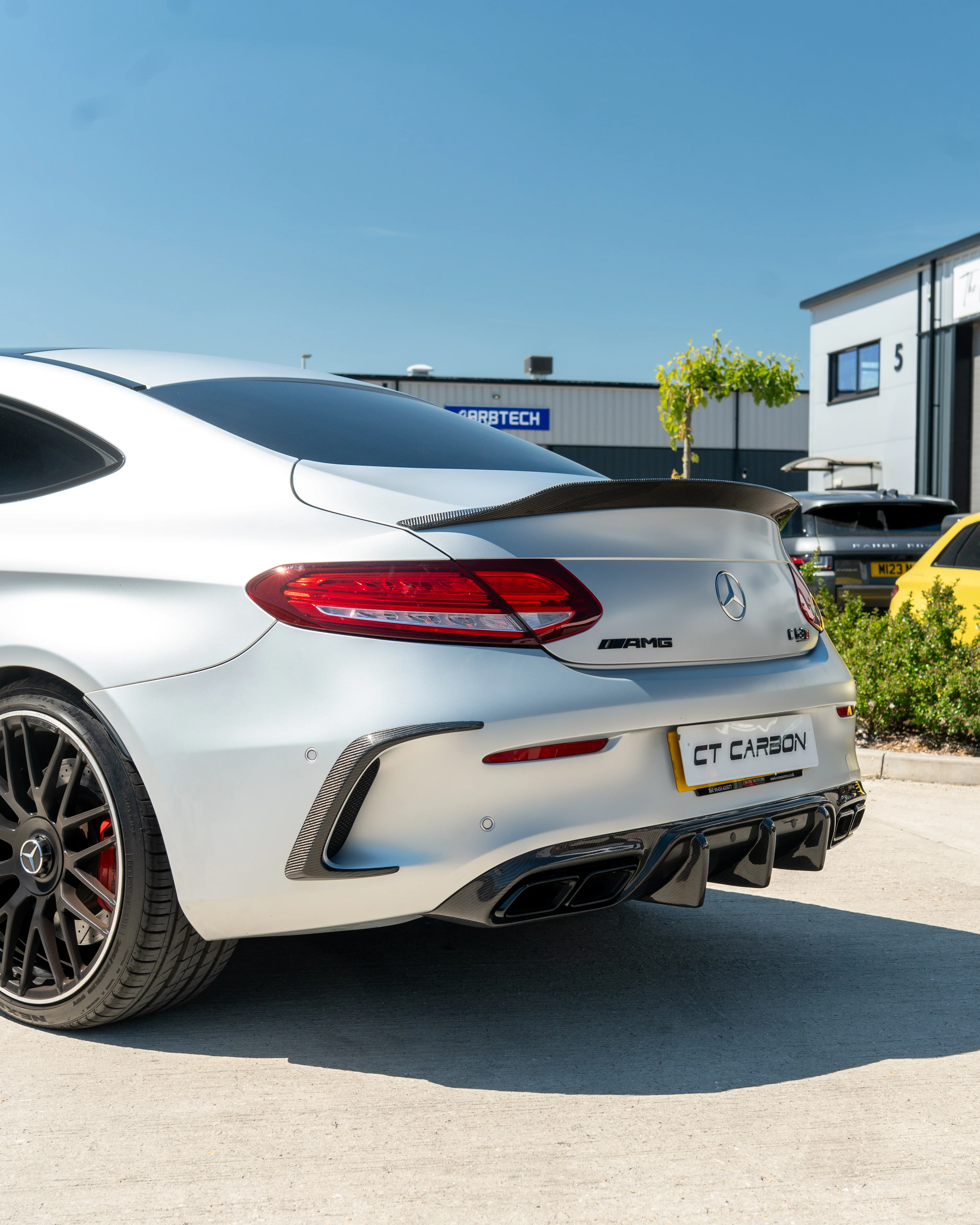 MERCEDES W205 C63 & C63 COUPE 2DR CARBON DIFFUSER - V1 - Image 4