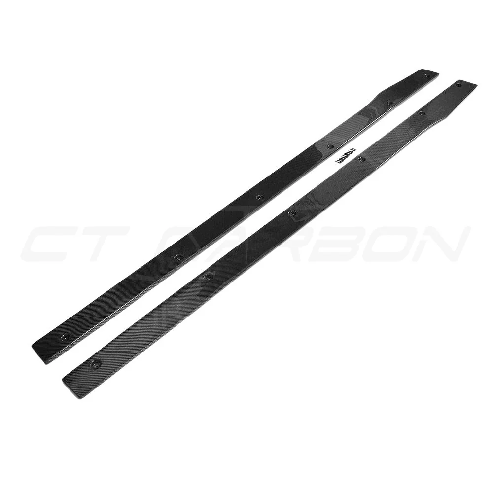 MERCEDES W205 C63 & C63S COUPE 2DR & SALOON 4DR CARBON SIDE SKIRTS V1 - Image 10
