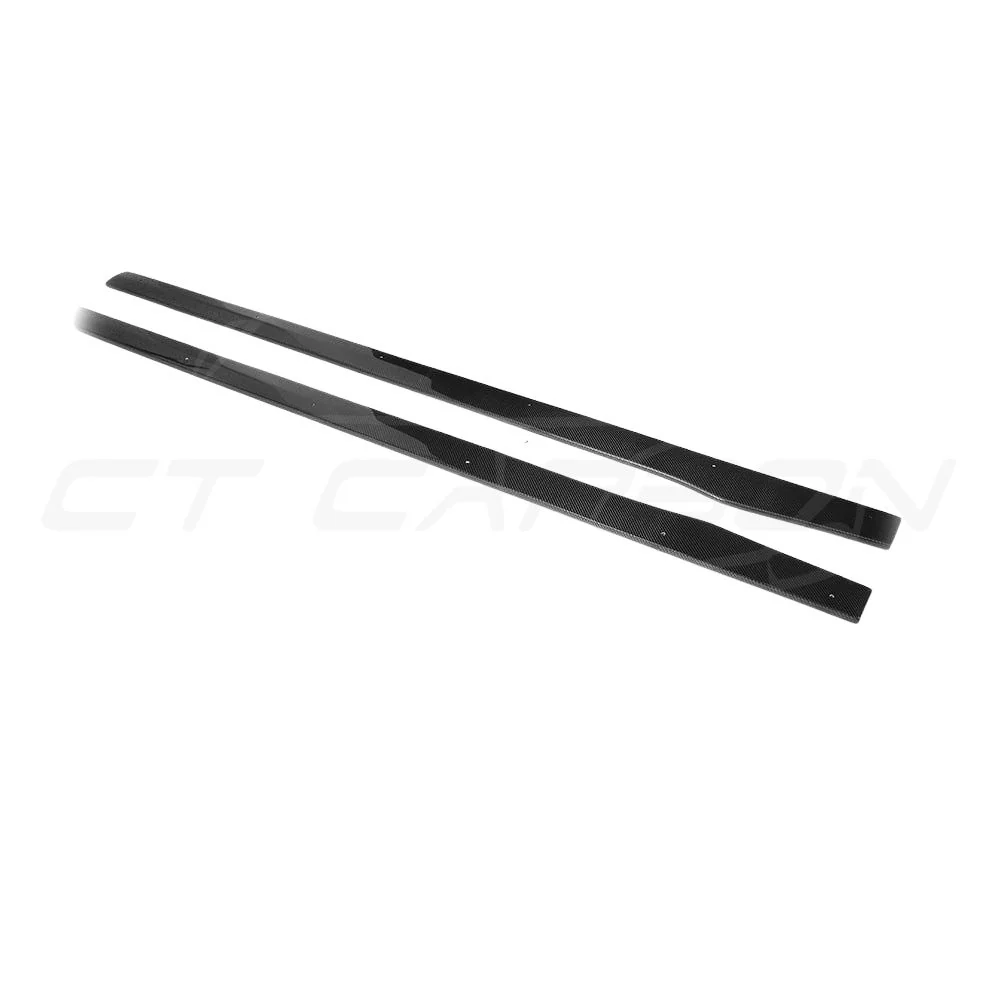 MERCEDES W205 C63 & C63S COUPE 2DR & SALOON 4DR CARBON SIDE SKIRTS V1 - Image 7