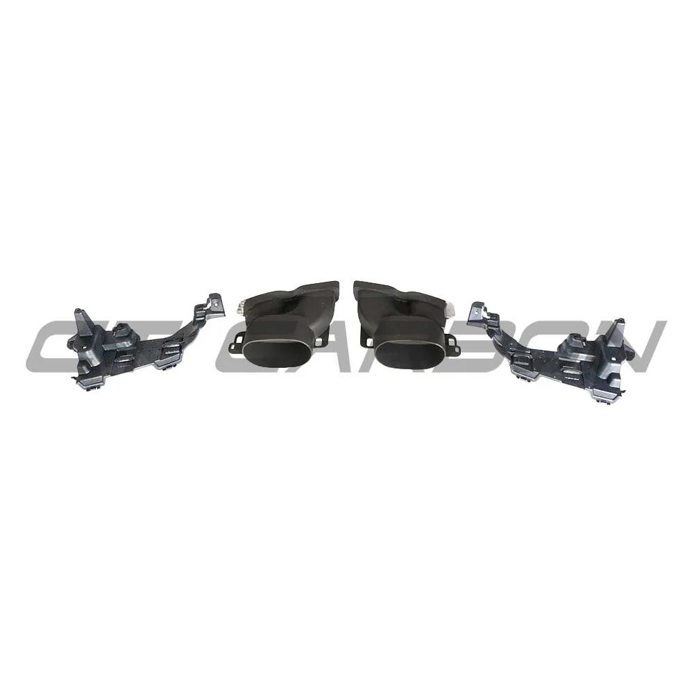 MERCEDES W205 C63 & C63S SALOON 4DR CARBON FIBRE DIFFUSER & EXHAUST TIPS - Image 13