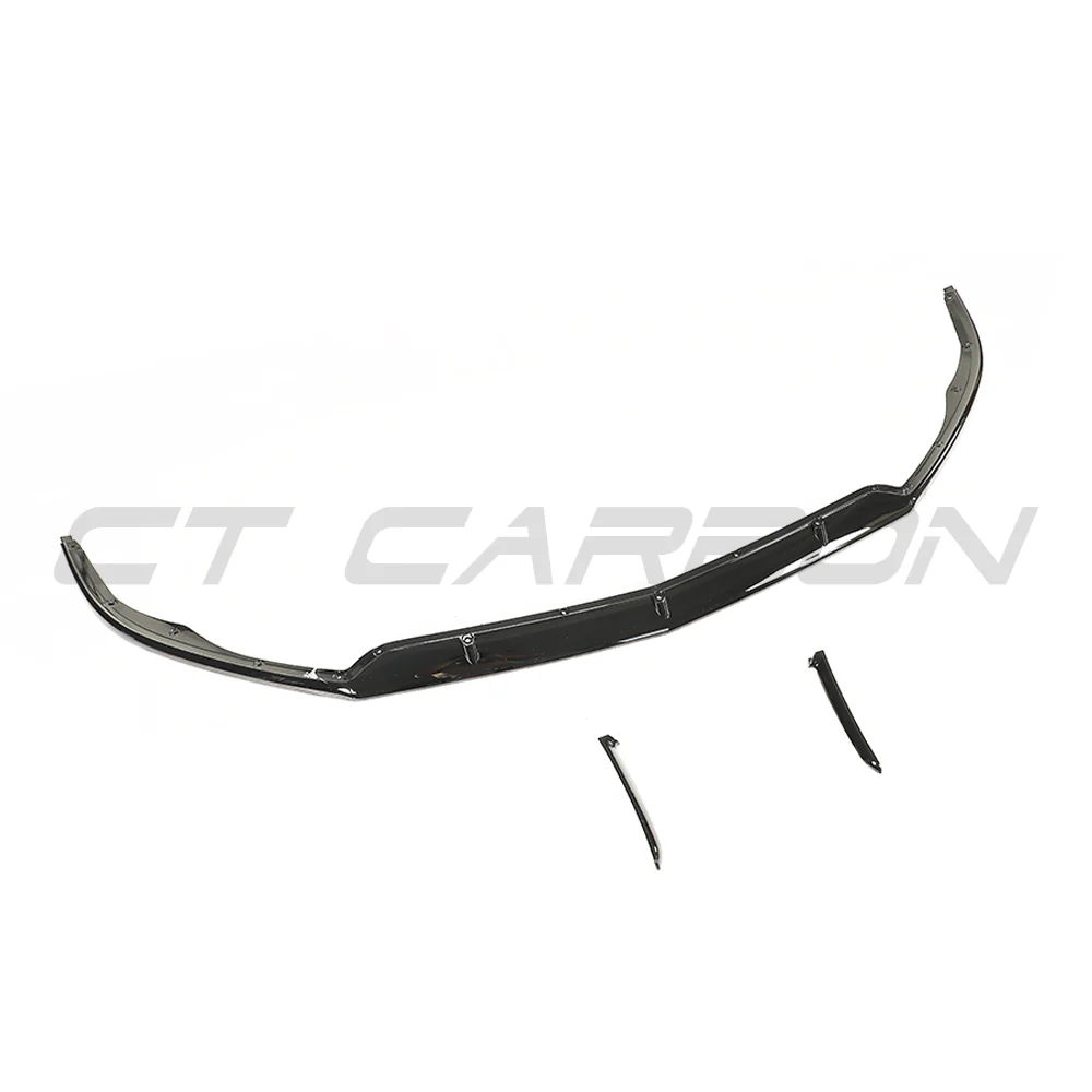 MERCEDES W205 C63 COUPE GLOSS BLACK SPLITTER - Image 9