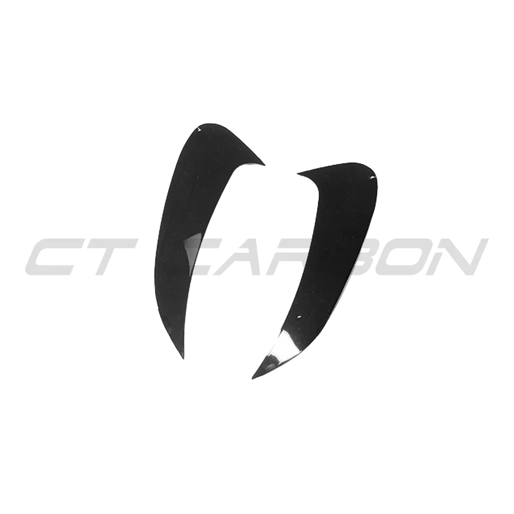 MERCEDES W206 2021+ C-CLASS GLOSS BLACK REAR BUMPER TRIM - Image 3