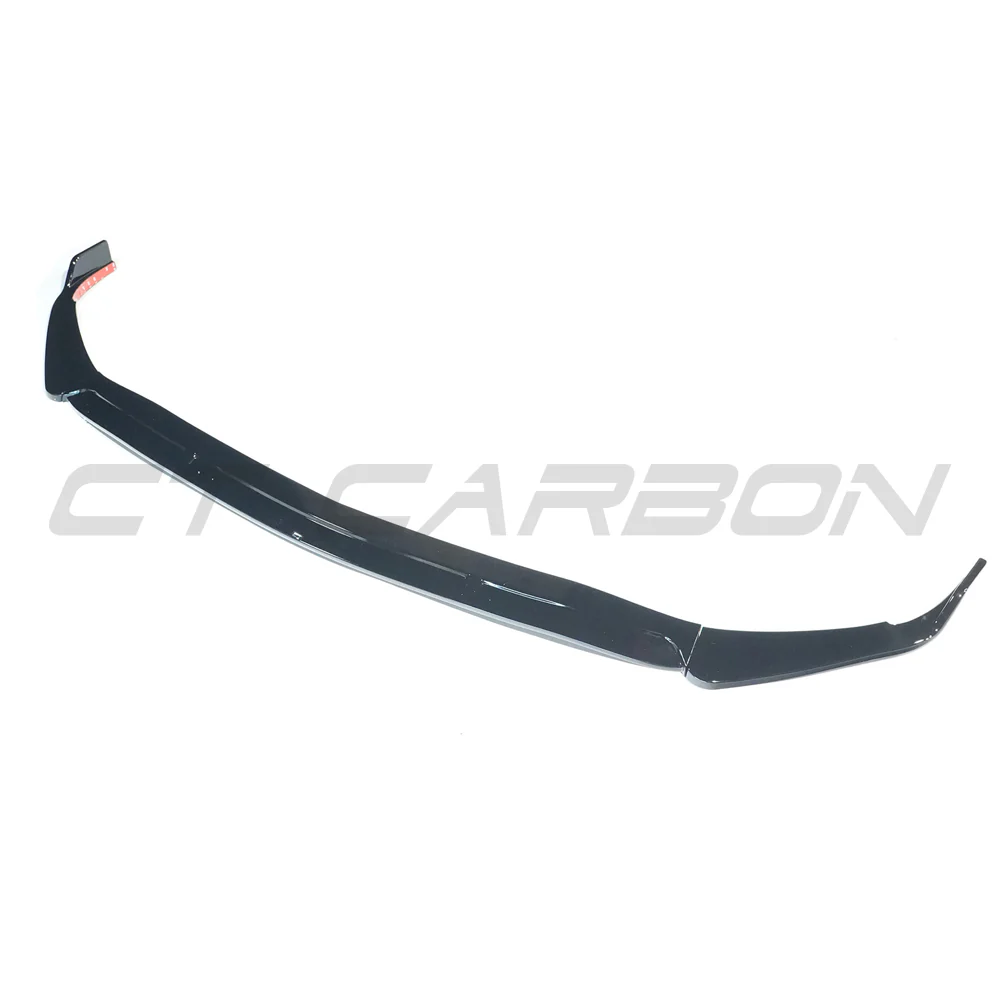 MERCEDES W206 2021+ C-CLASS GLOSS BLACK 3-PIECE SPLITTER - V1 - Image 3