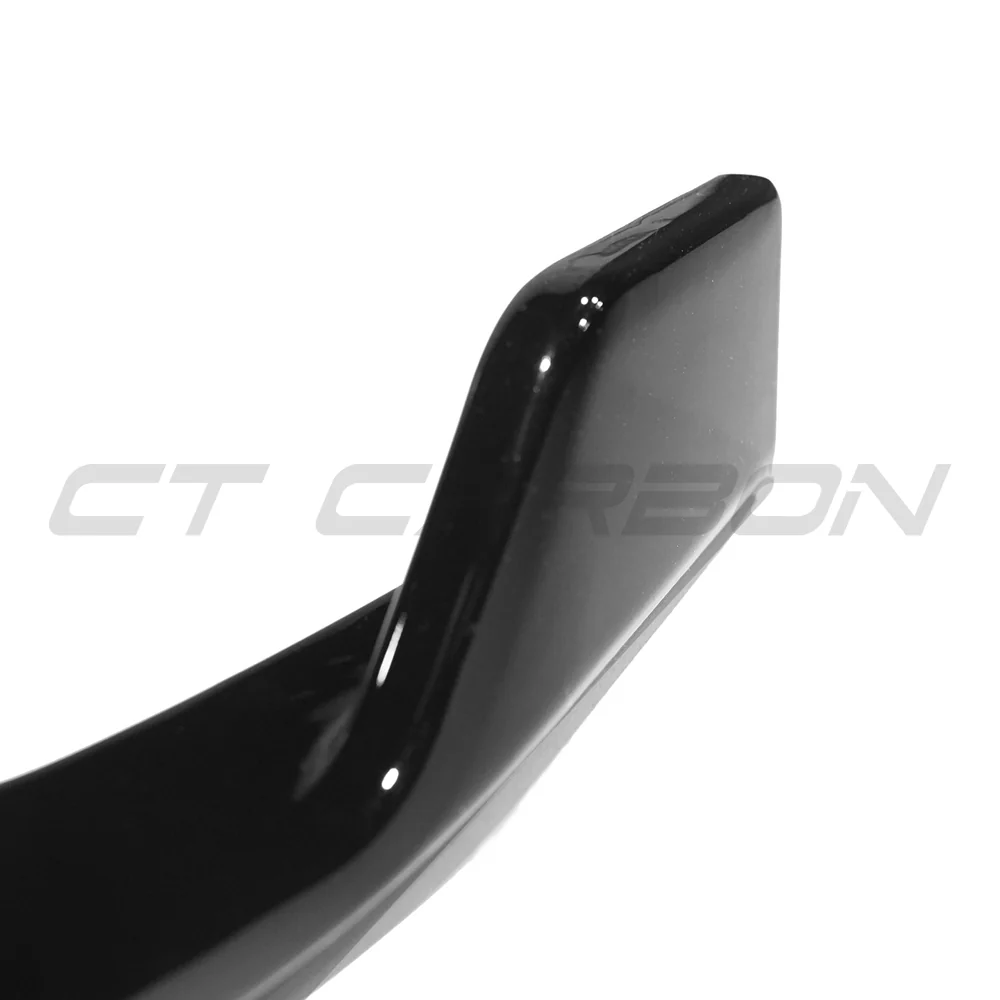 MERCEDES W206 2021+ C-CLASS GLOSS BLACK 3-PIECE SPLITTER - V1 - Image 4