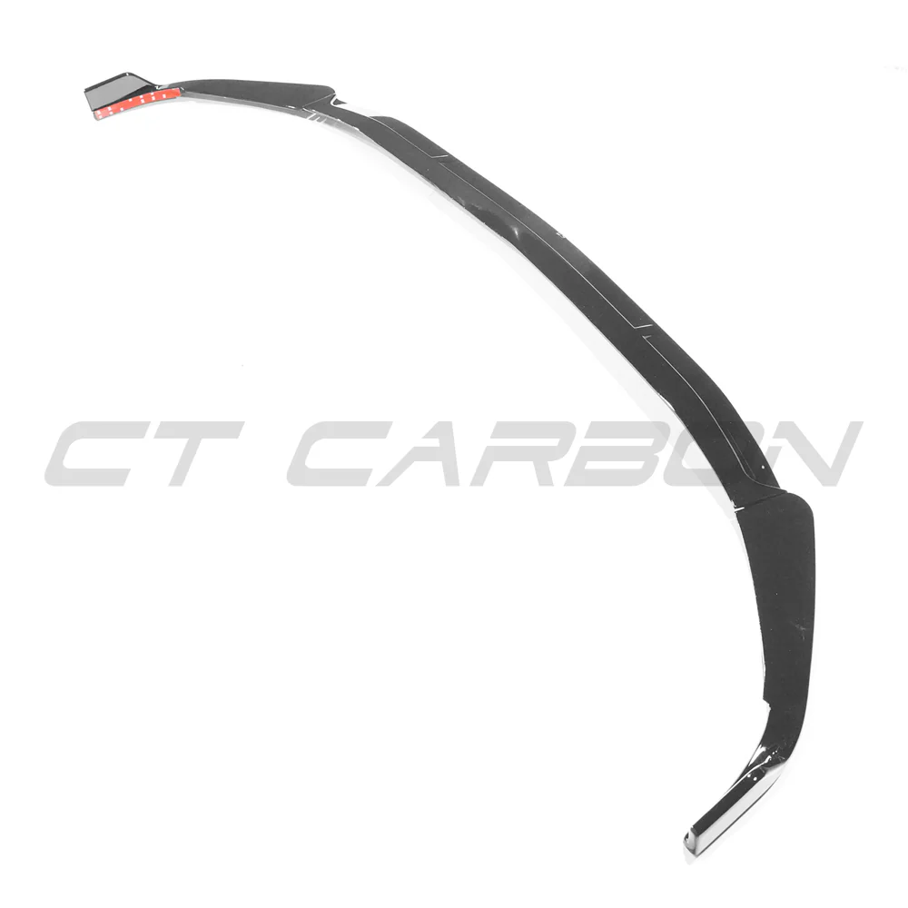 MERCEDES W206 2021+ C-CLASS GLOSS BLACK 3-PIECE SPLITTER - V1 - Image 6
