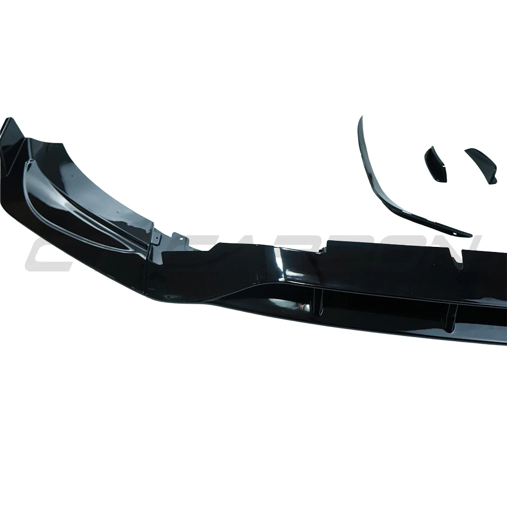 MERCEDES W206 2021+ C-CLASS GLOSS BLACK FRONT END TRIM PACK - Image 4