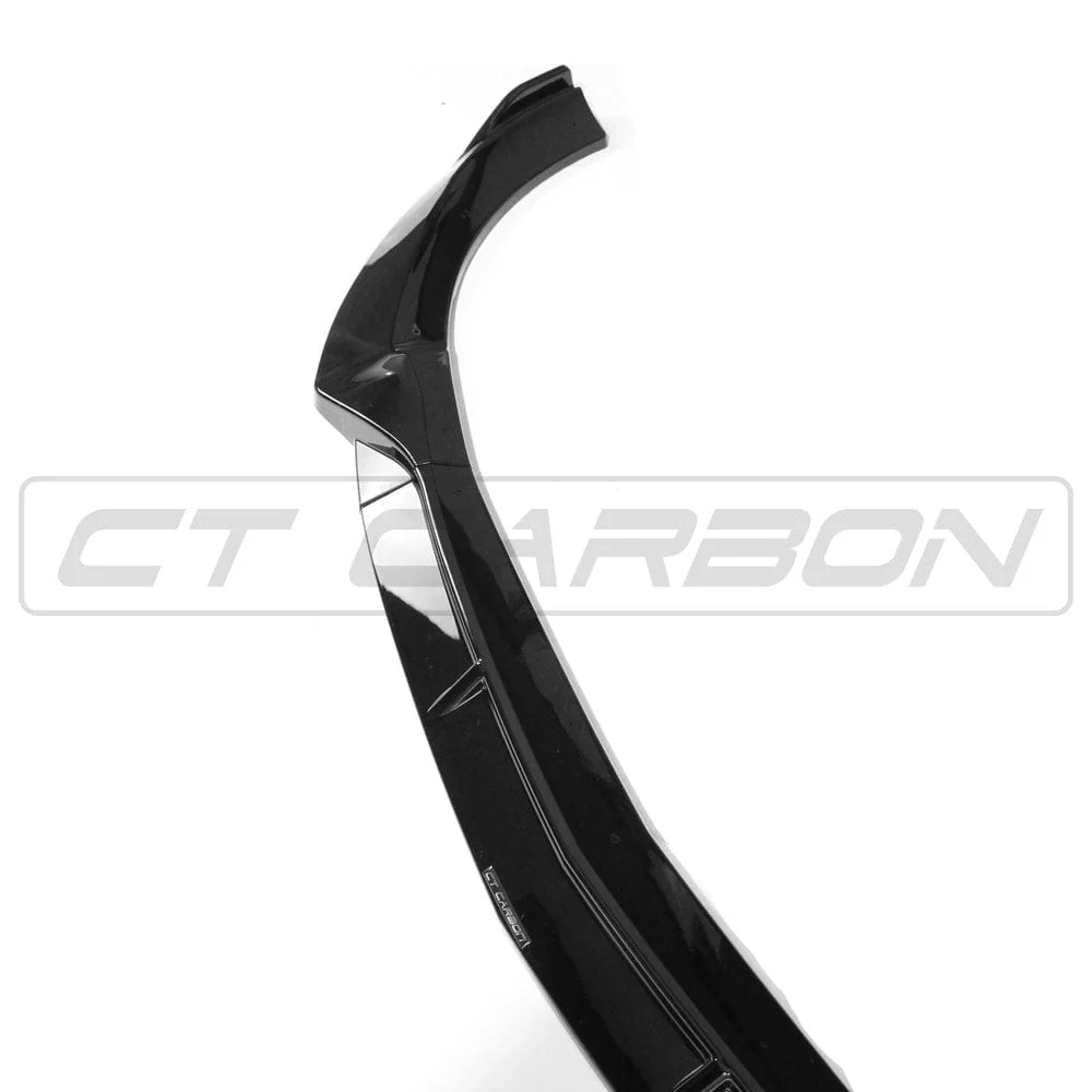 MERCEDES W213 & C238 2017-2020 E-CLASS GLOSS BLACK SPLITTER - Image 3