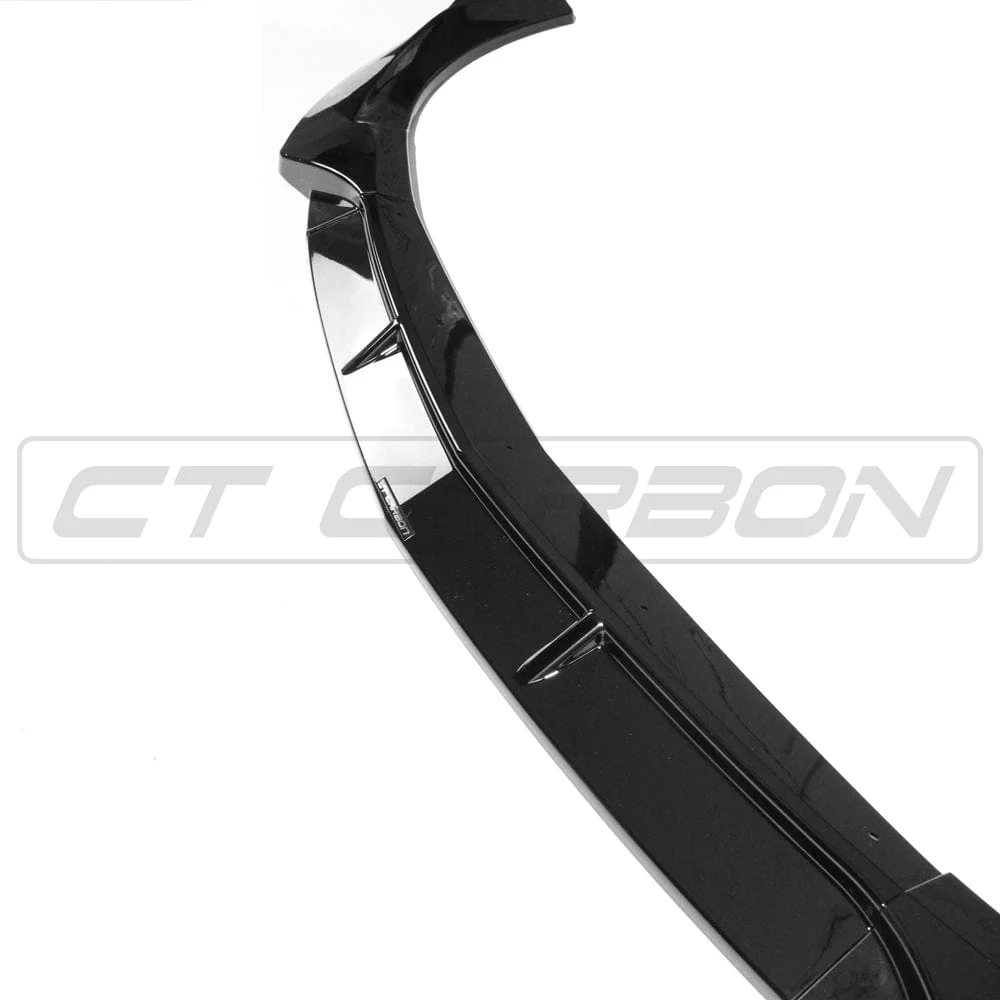 MERCEDES W213 & C238 2017-2020 E-CLASS GLOSS BLACK SPLITTER - Image 4