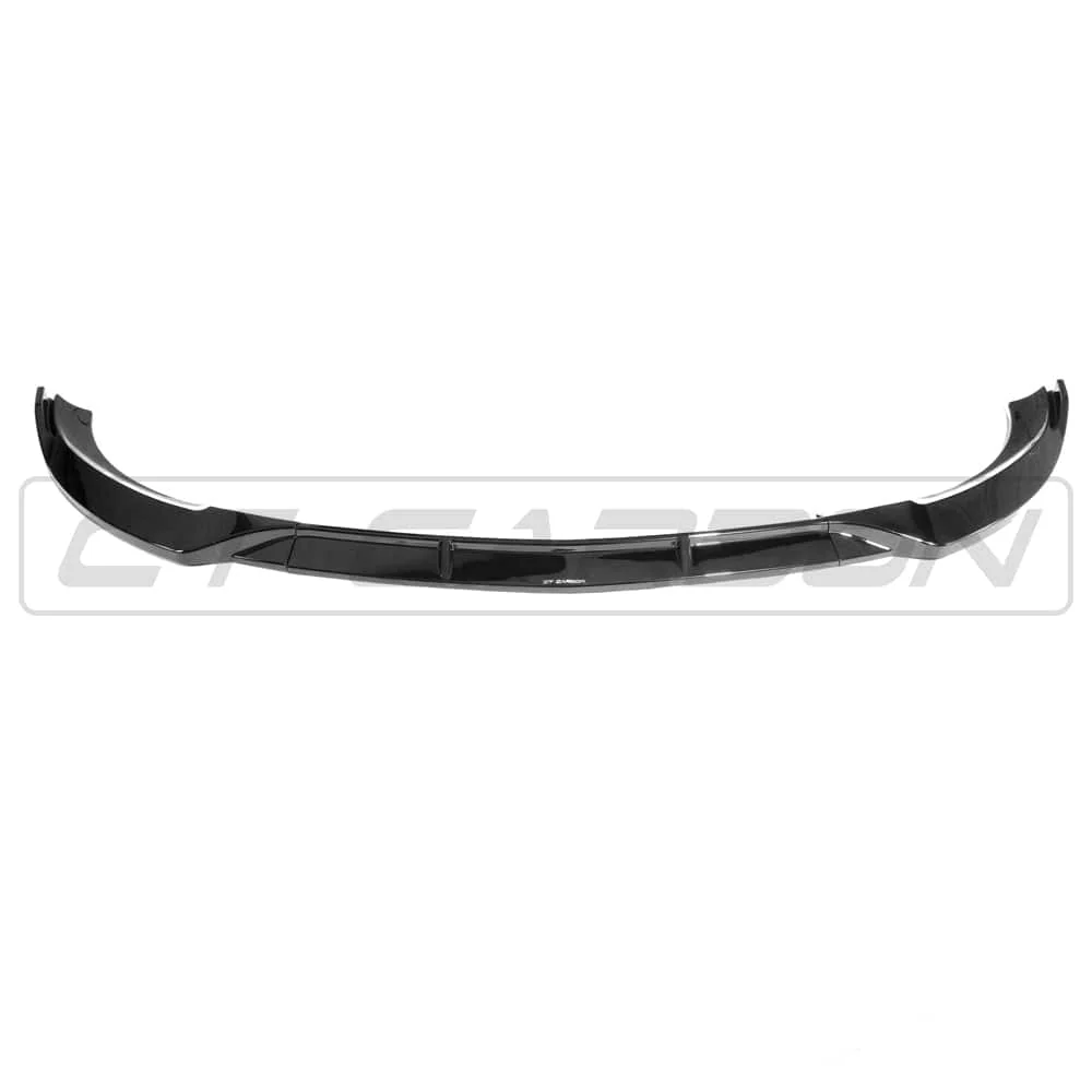 MERCEDES W213 & C238 2017-2020 E-CLASS GLOSS BLACK SPLITTER - Image 5