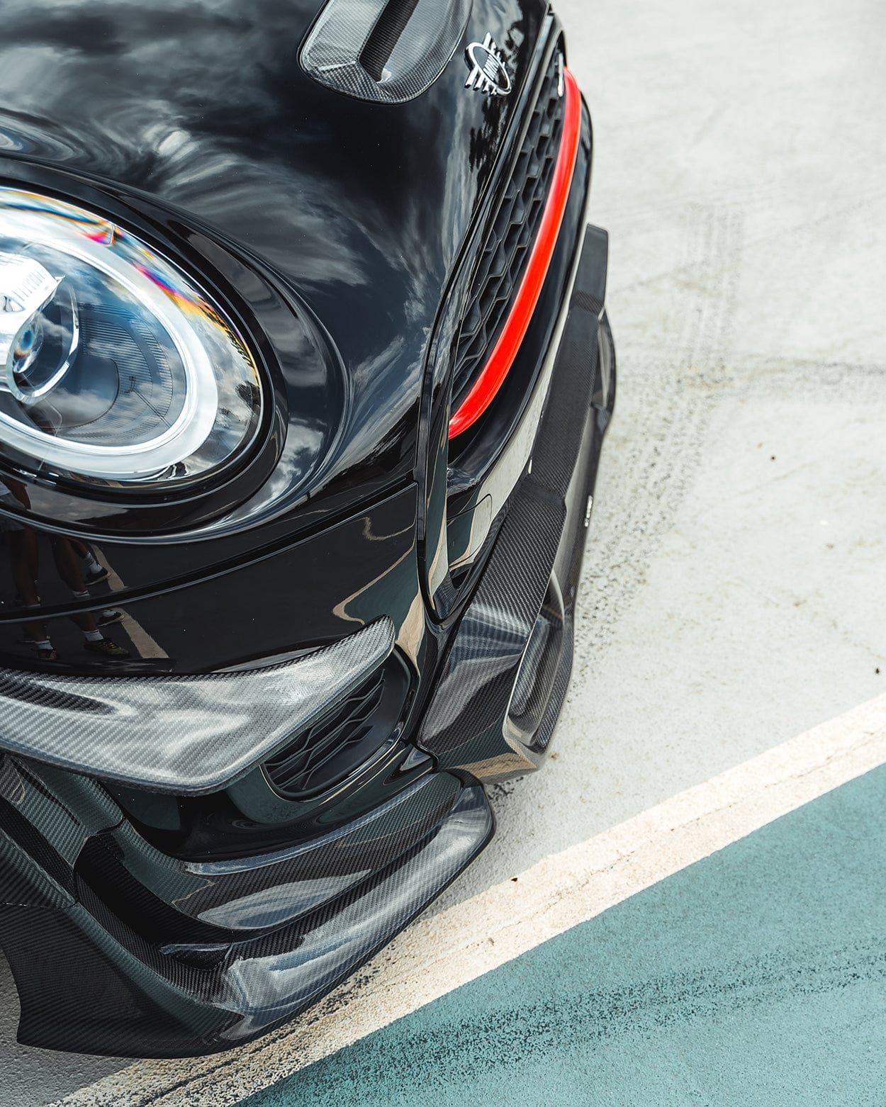 MINI COOPER S F56 JCW SPORT PACK CARBON FIBRE WIDE ARCH KIT - Image 5