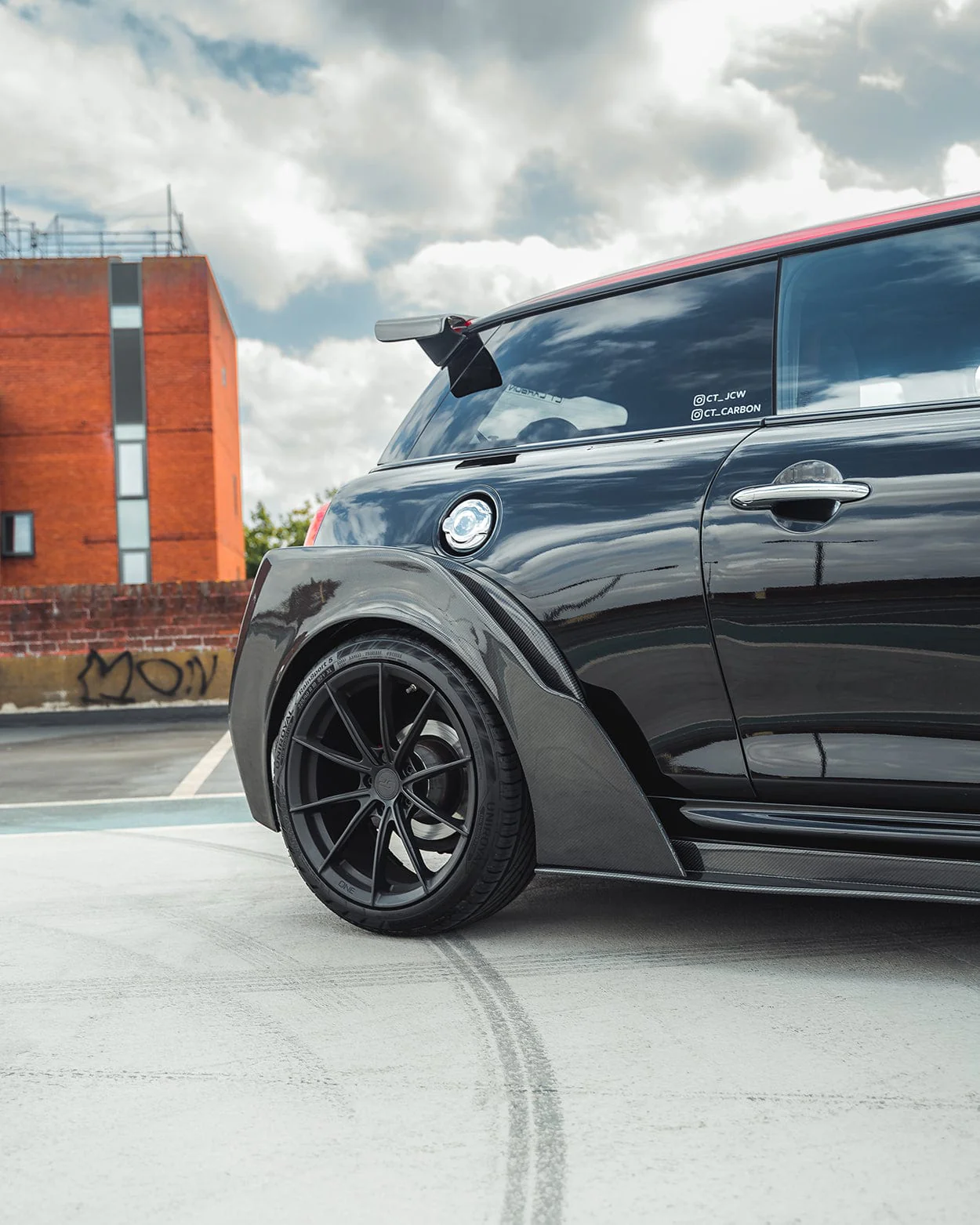 MINI COOPER S F56 JCW SPORT PACK CARBON FIBRE WIDE ARCH KIT - Image 6
