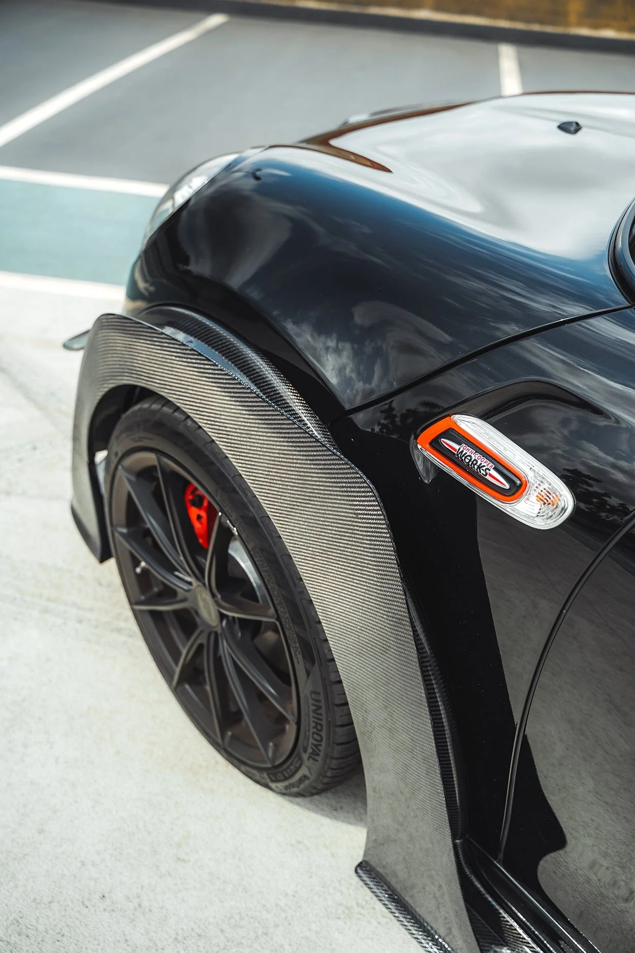 MINI COOPER S F56 JCW SPORT PACK CARBON FIBRE WIDE ARCH KIT - Image 8