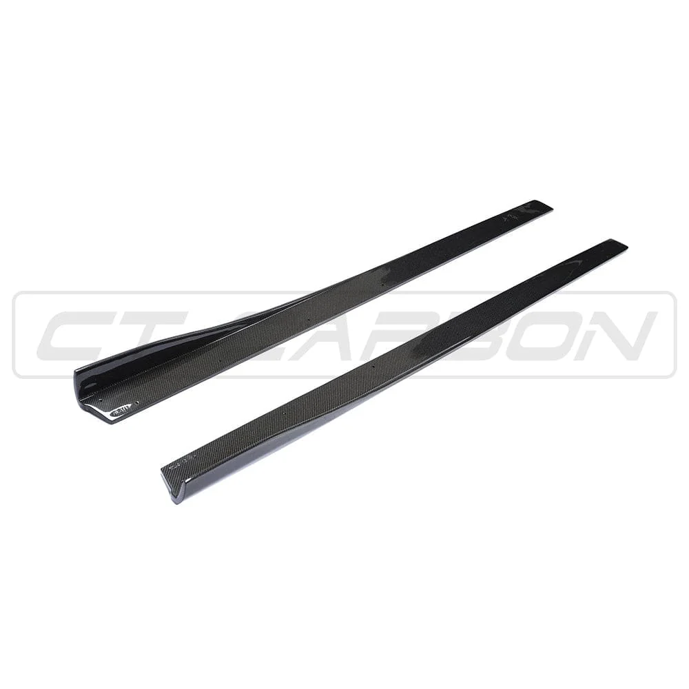 BMW M3/M4 (F80 F82 F83) CARBON FIBRE SIDE SKIRTS - 3D STYLE - Image 12